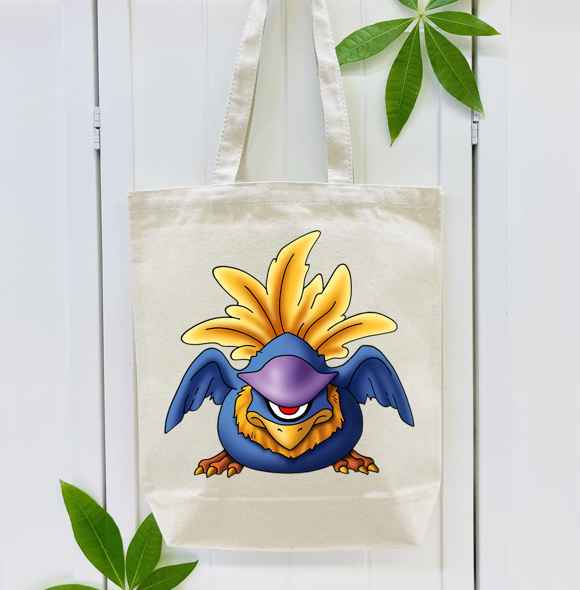 ドラゴンクエスト Doragon Kuesuto Dragon Quest 縦型キャンバス生地手提げバッグ　トートバッグ