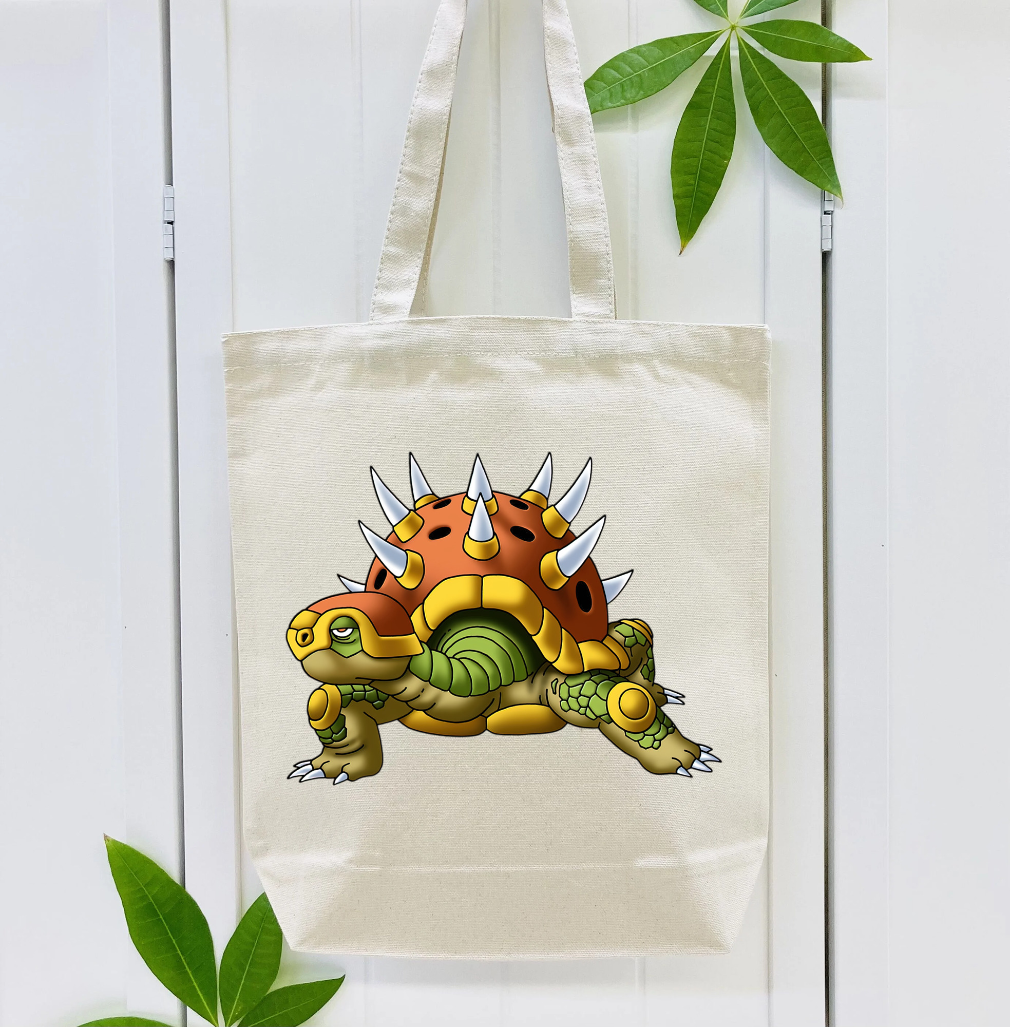 ドラゴンクエスト Doragon Kuesuto Dragon Quest 縦型キャンバス生地手提げバッグ　トートバッグ