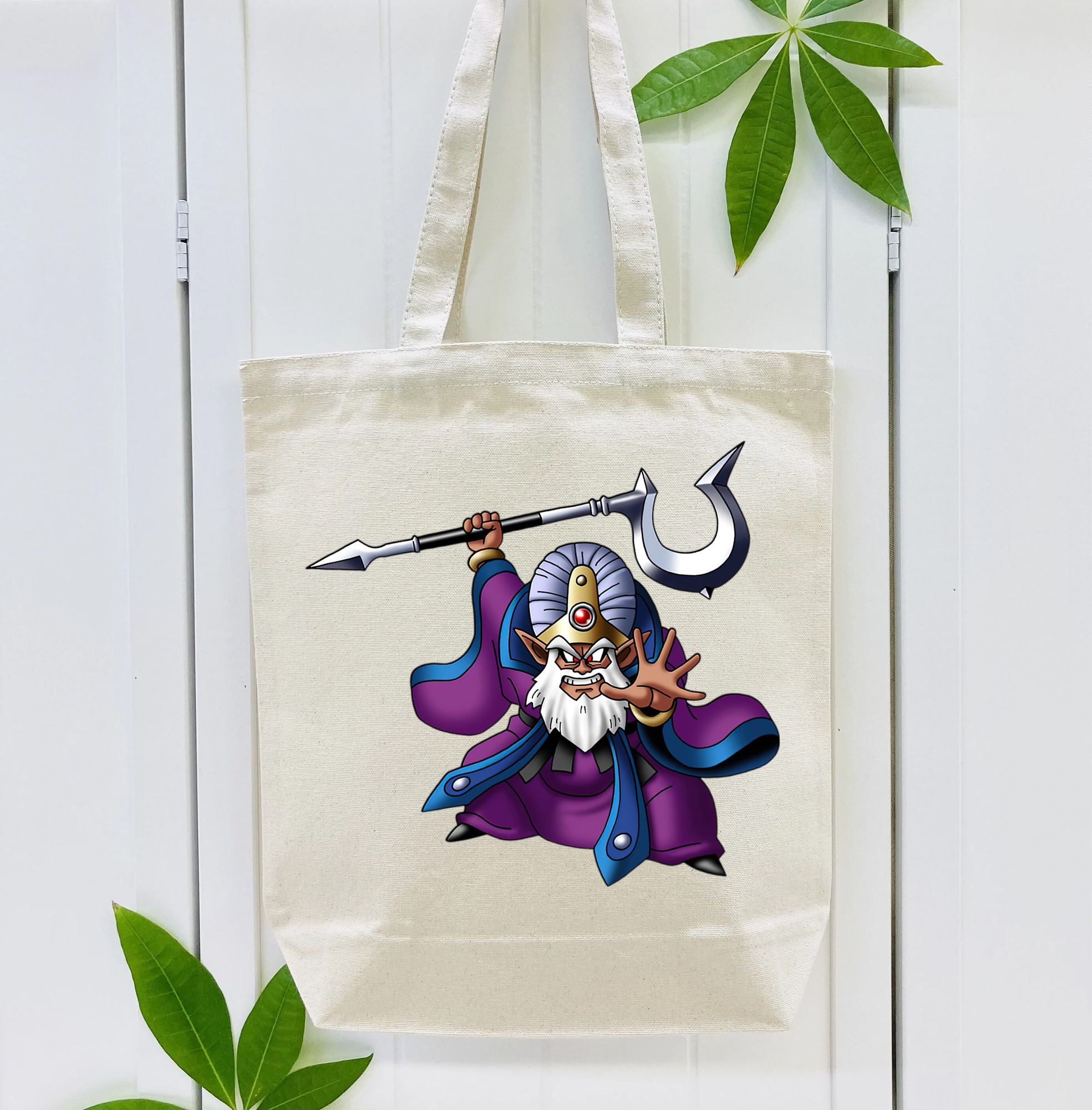 ドラゴンクエスト Doragon Kuesuto Dragon Quest 縦型キャンバス生地手提げバッグ　トートバッグ