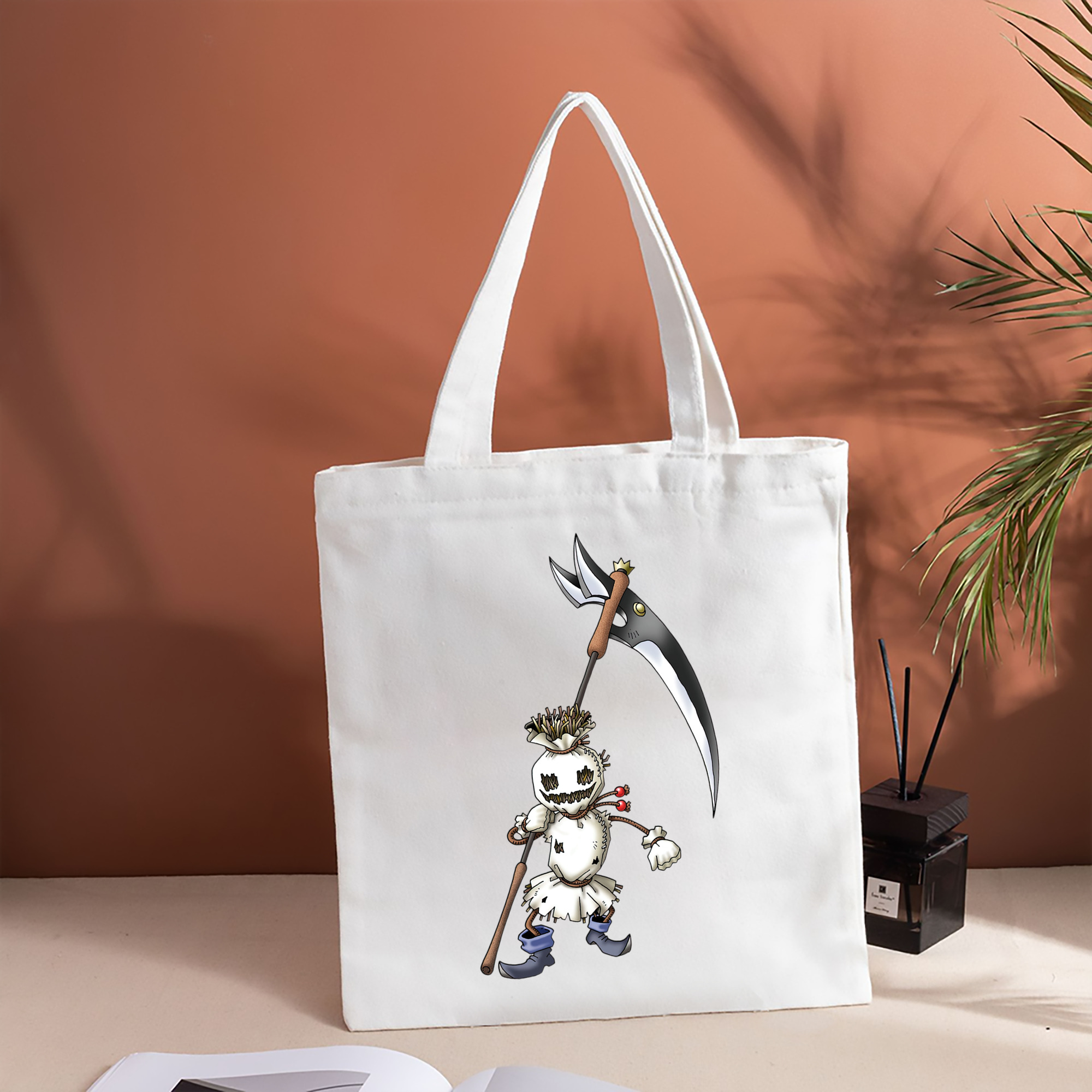 ドラゴンクエスト Doragon Kuesuto Dragon Quest 縦型キャンバス生地手提げバッグ　トートバッグ
