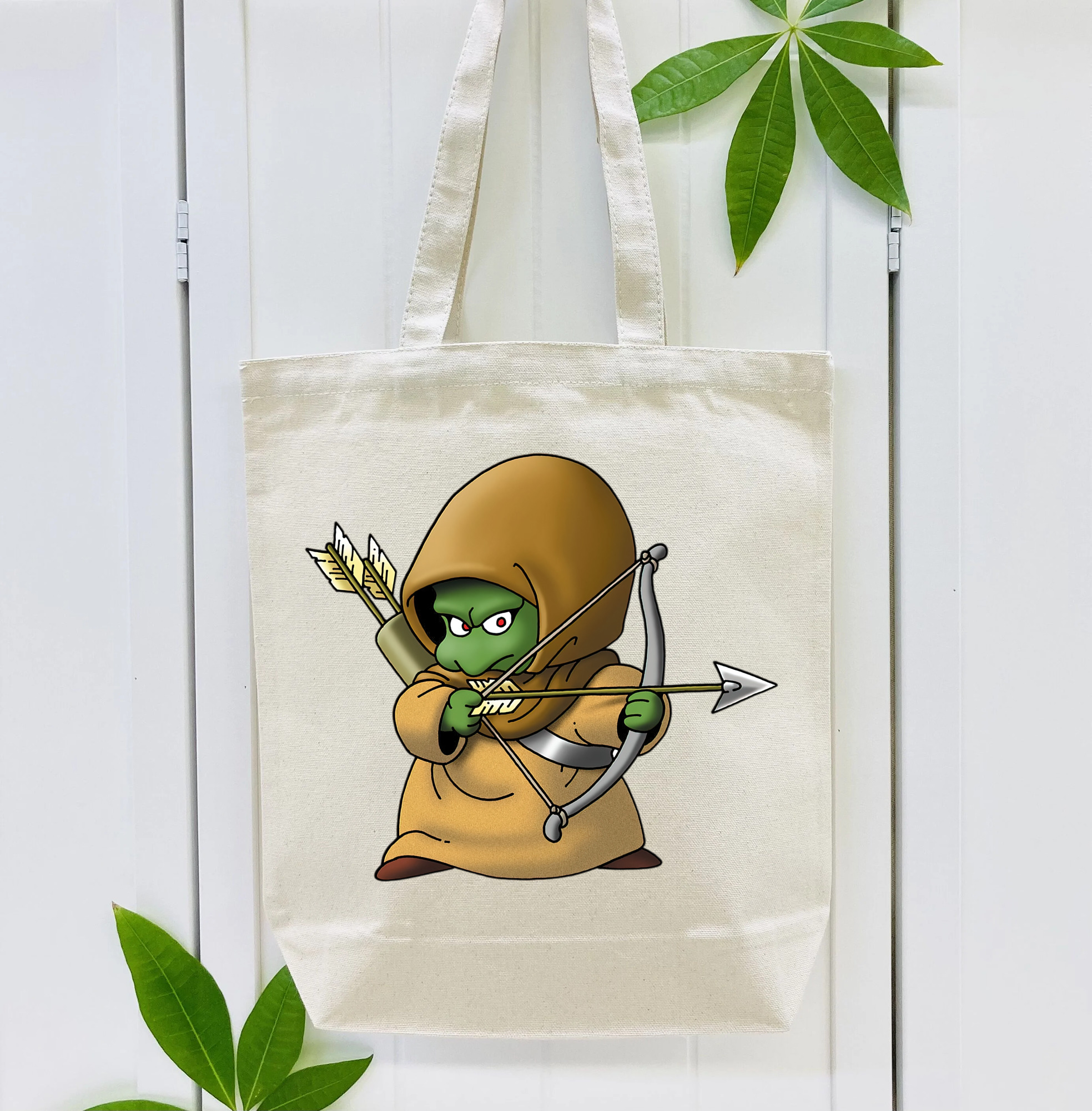 ドラゴンクエスト Doragon Kuesuto Dragon Quest 縦型キャンバス生地手提げバッグ　トートバッグ