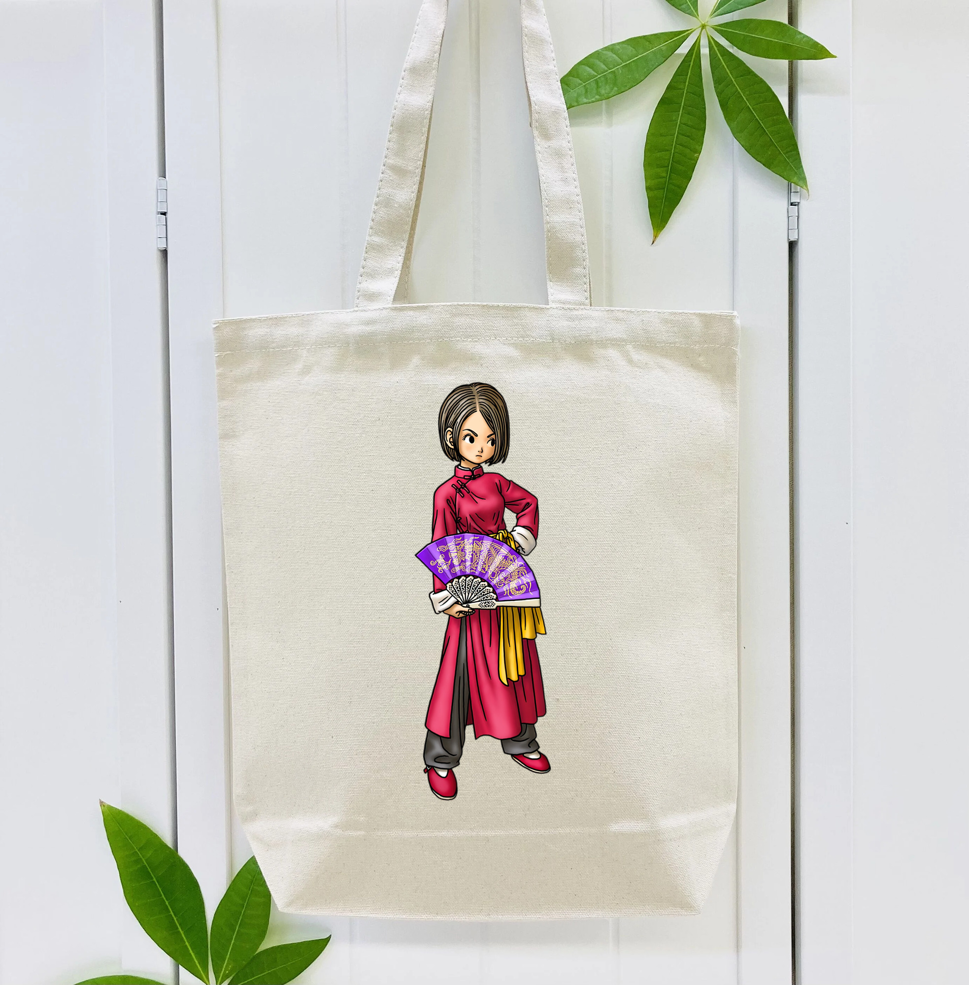 ドラゴンクエスト Doragon Kuesuto Dragon Quest 縦型キャンバス生地手提げバッグ　トートバッグ