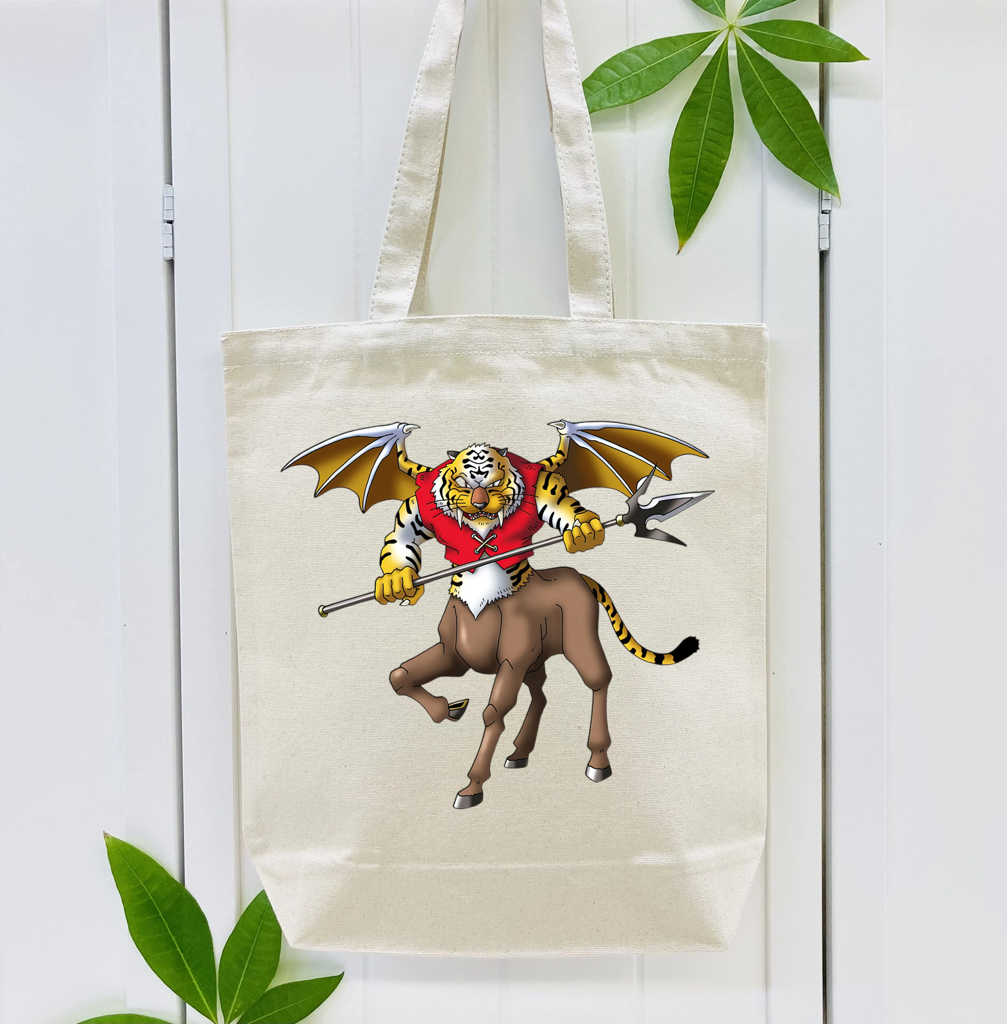 ドラゴンクエスト Doragon Kuesuto Dragon Quest 縦型キャンバス生地手提げバッグ　トートバッグ
