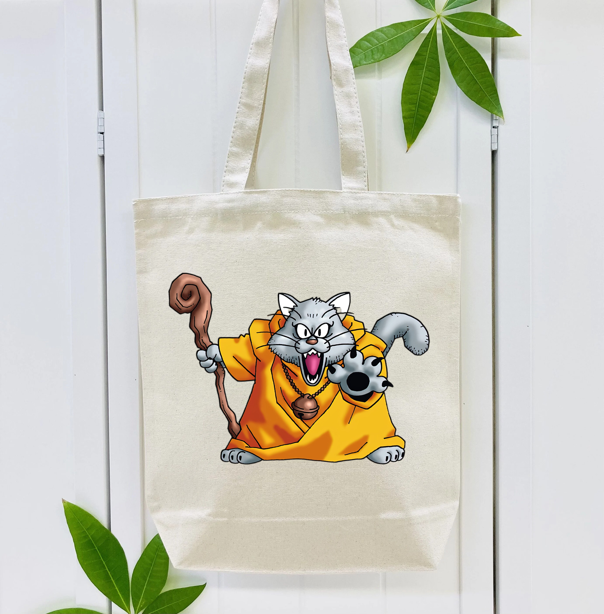 ドラゴンクエスト Doragon Kuesuto Dragon Quest 縦型キャンバス生地手提げバッグ　トートバッグ