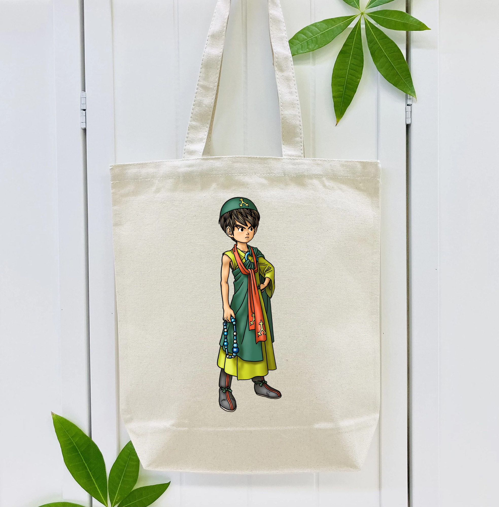 ドラゴンクエスト Doragon Kuesuto Dragon Quest 縦型キャンバス生地手提げバッグ　トートバッグ