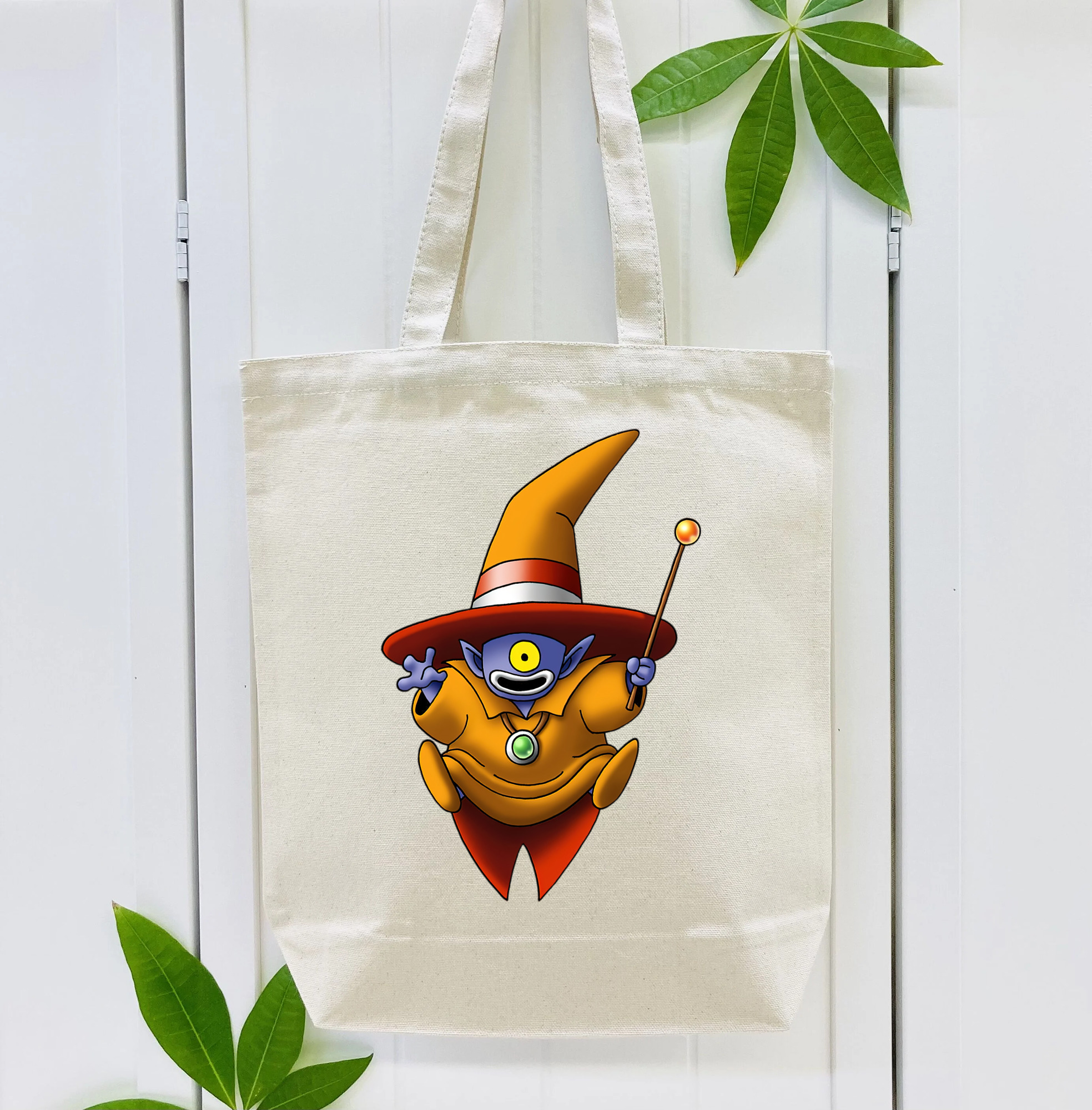 ドラゴンクエスト Doragon Kuesuto Dragon Quest 縦型キャンバス生地手提げバッグ　トートバッグ