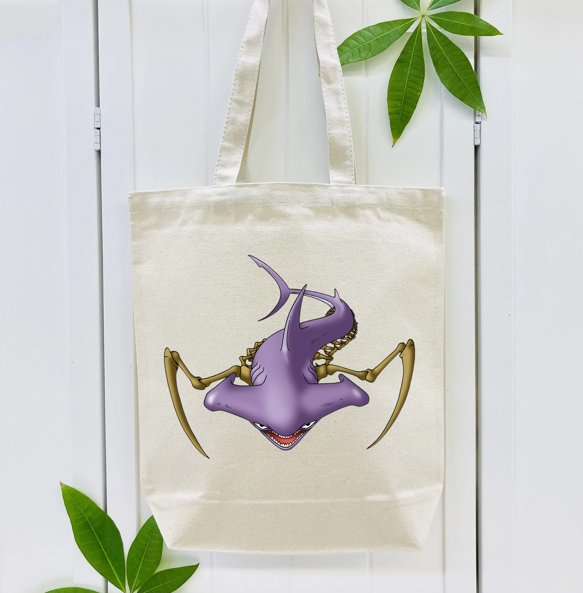ドラゴンクエスト Doragon Kuesuto Dragon Quest 縦型キャンバス生地手提げバッグ　トートバッグ