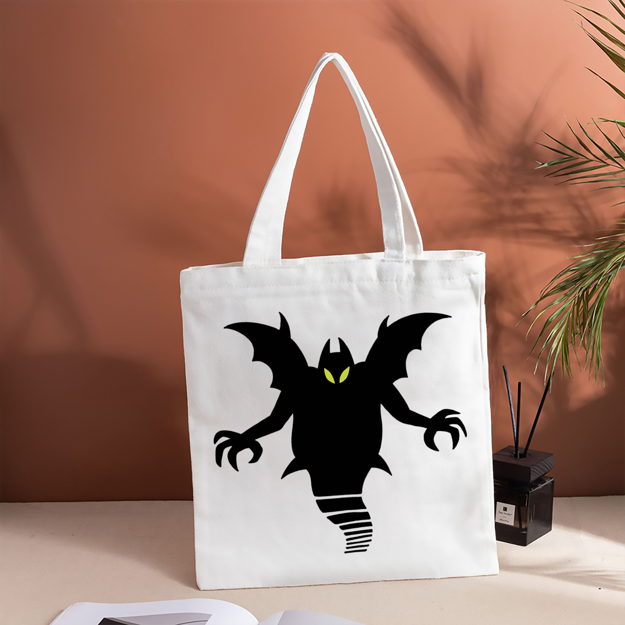 ドラゴンクエスト Doragon Kuesuto Dragon Quest 縦型キャンバス生地手提げバッグ　トートバッグ