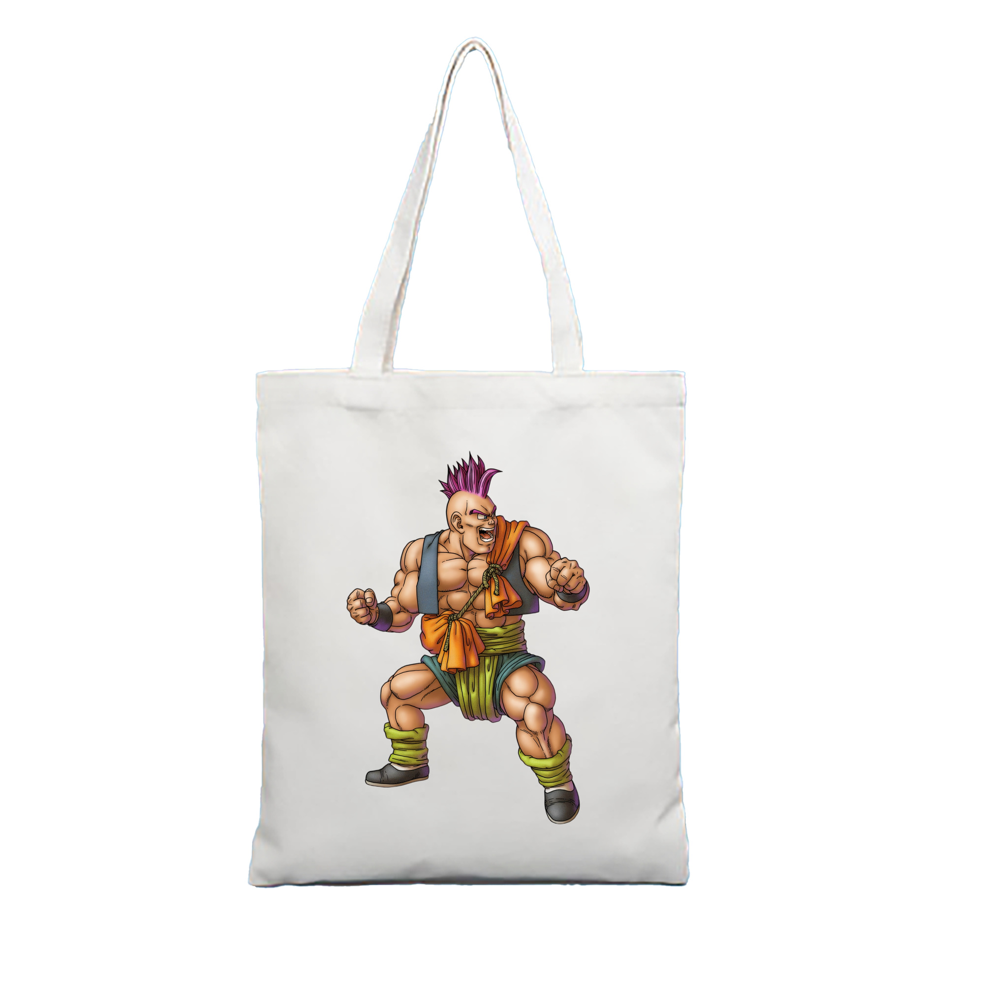 （画像用） ドラゴンクエスト Doragon Kuesuto Dragon Quest 縦型キャンバス生地手提げバッグ　トートバッグ