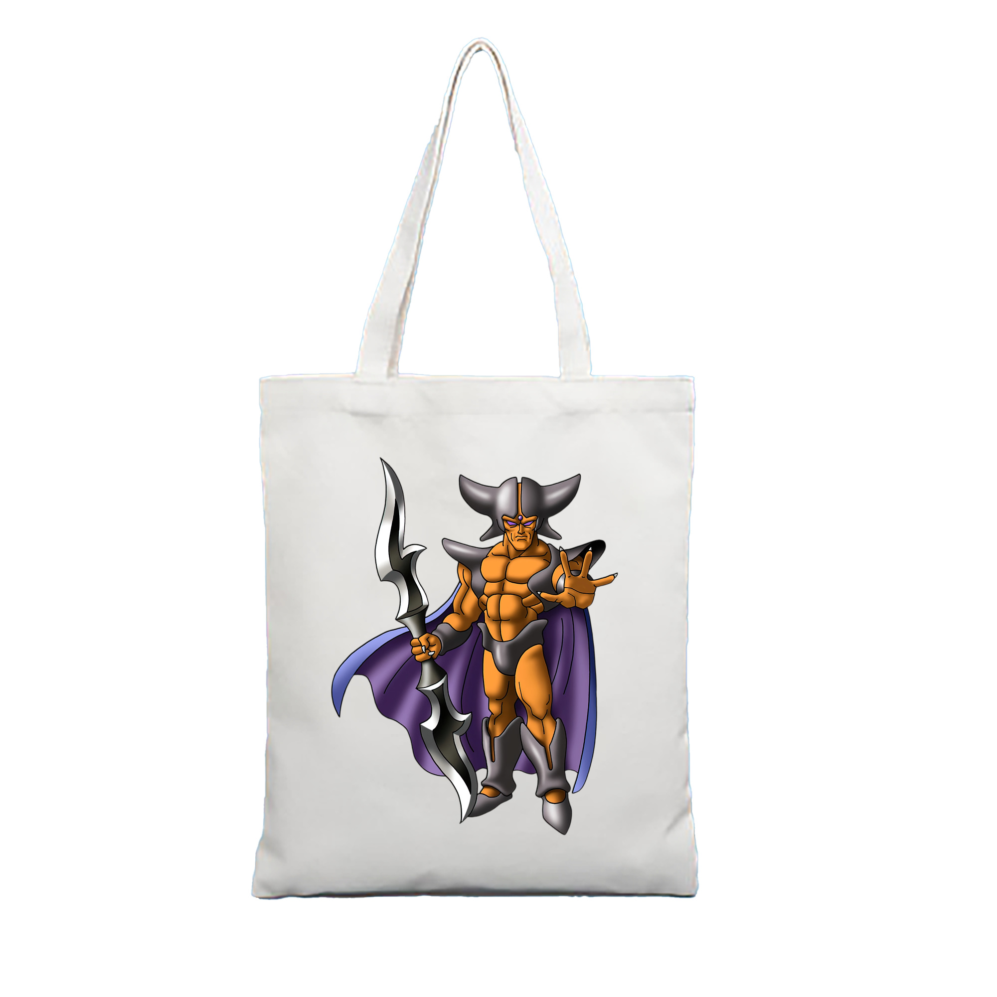 （画像用） ドラゴンクエスト Doragon Kuesuto Dragon Quest 縦型キャンバス生地手提げバッグ　トートバッグ