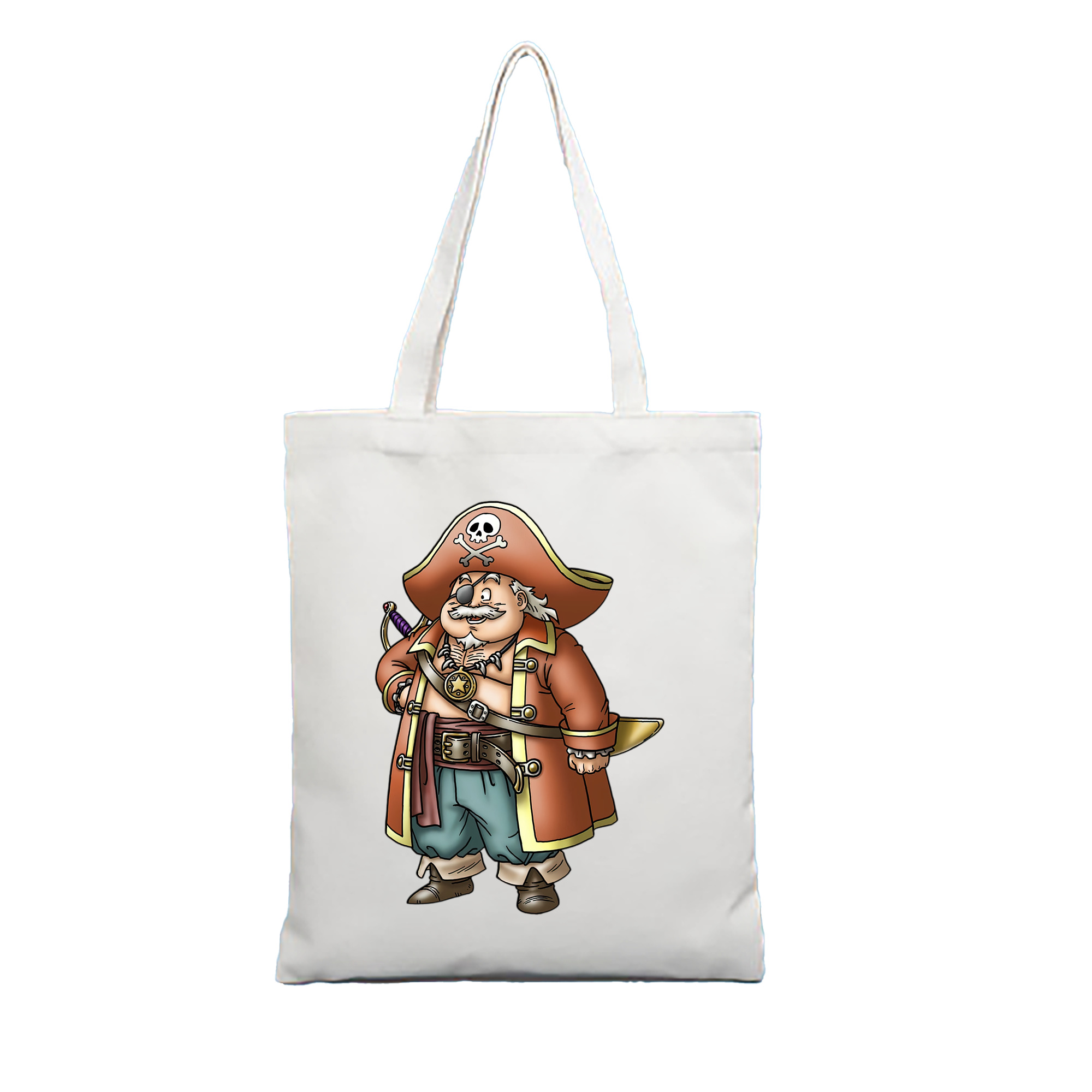 （画像用） ドラゴンクエスト Doragon Kuesuto Dragon Quest 縦型キャンバス生地手提げバッグ　トートバッグ