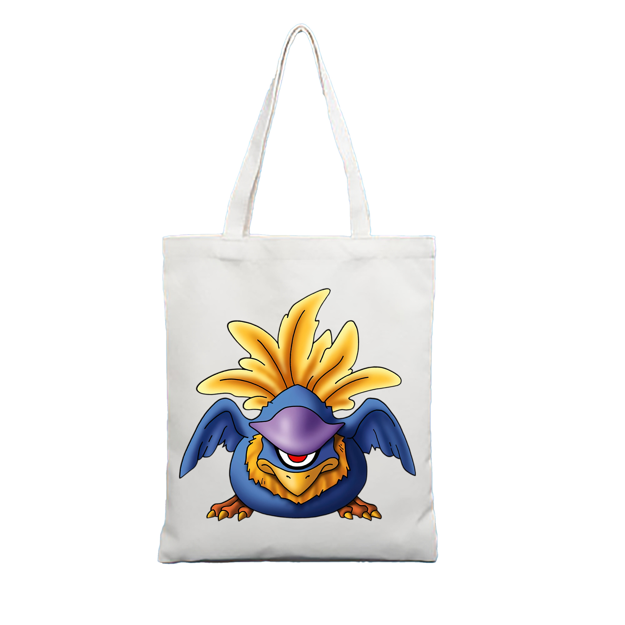 （画像用） ドラゴンクエスト Doragon Kuesuto Dragon Quest 縦型キャンバス生地手提げバッグ　トートバッグ