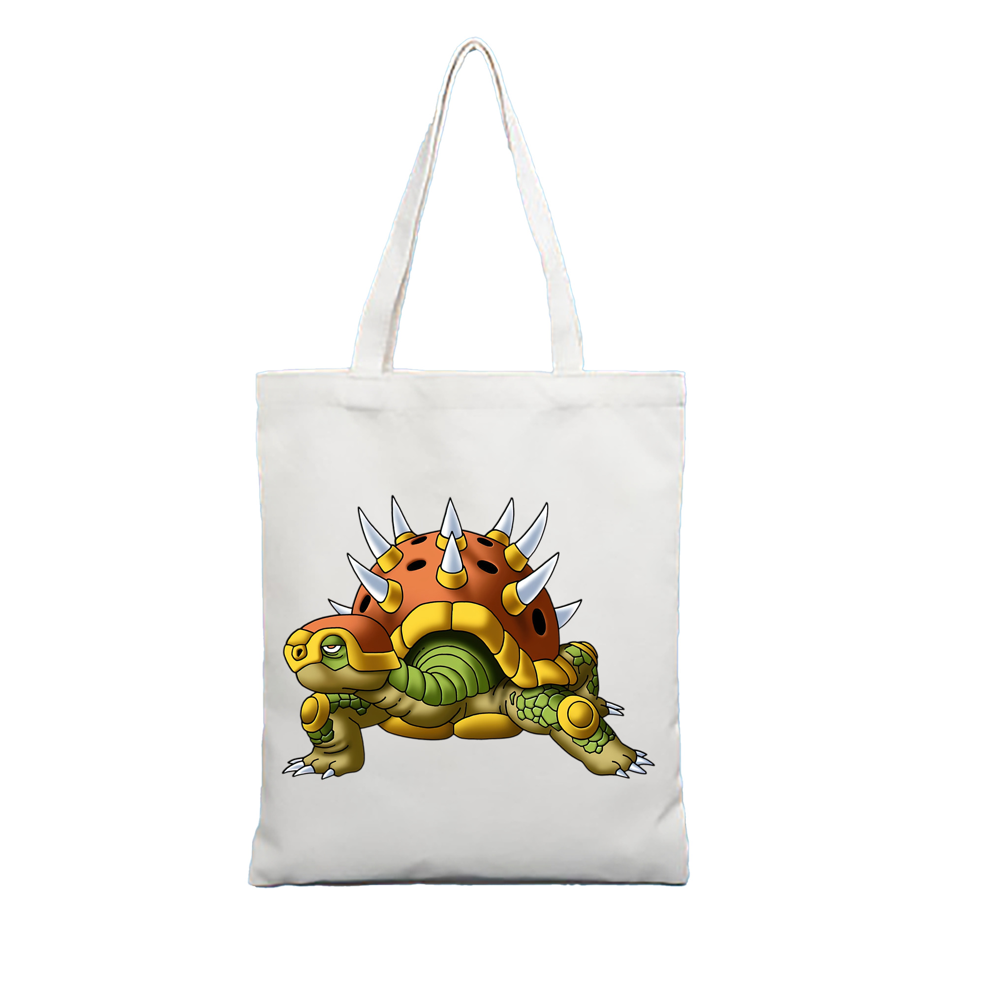 （画像用） ドラゴンクエスト Doragon Kuesuto Dragon Quest 縦型キャンバス生地手提げバッグ　トートバッグ