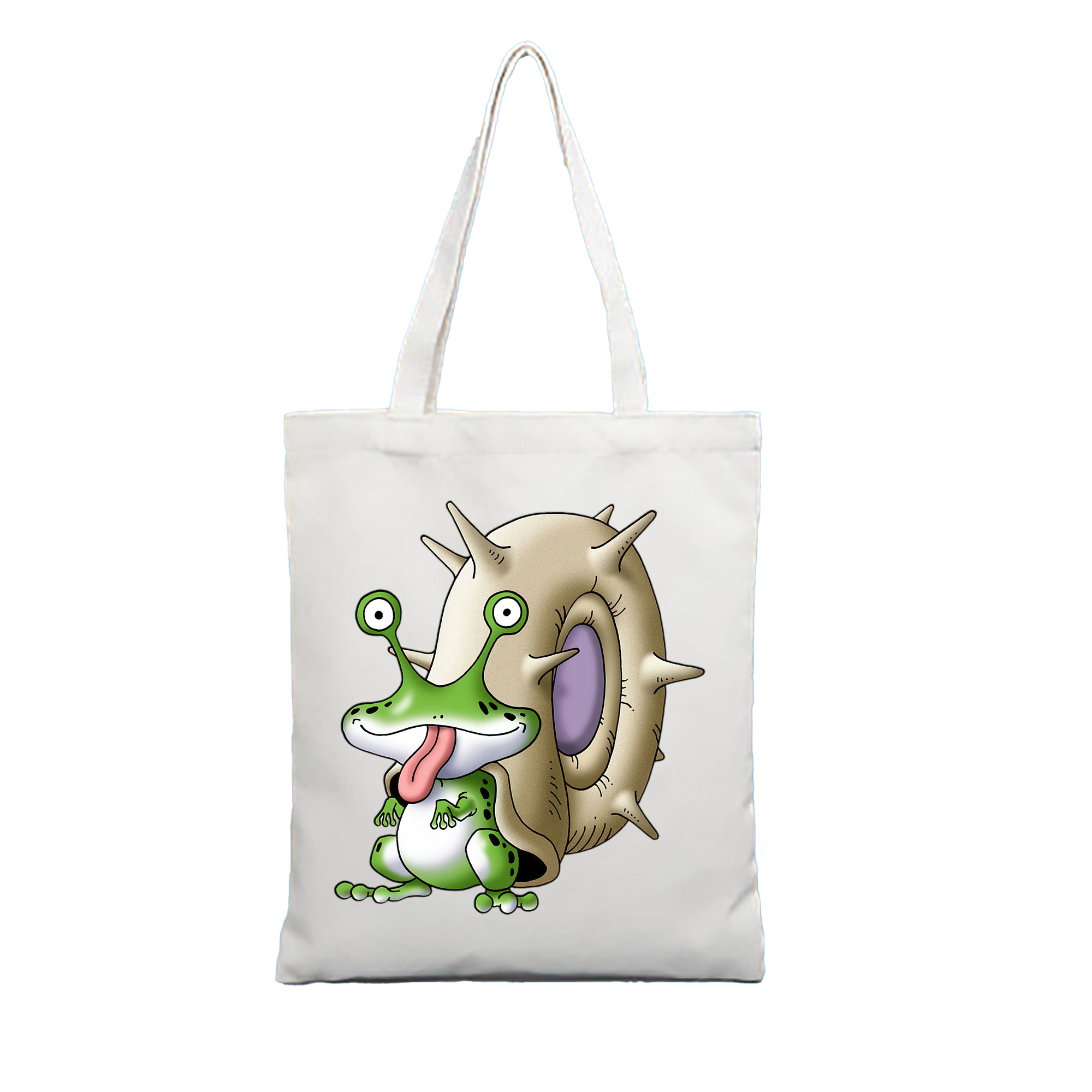 （画像用） ドラゴンクエスト Doragon Kuesuto Dragon Quest 縦型キャンバス生地手提げバッグ　トートバッグ
