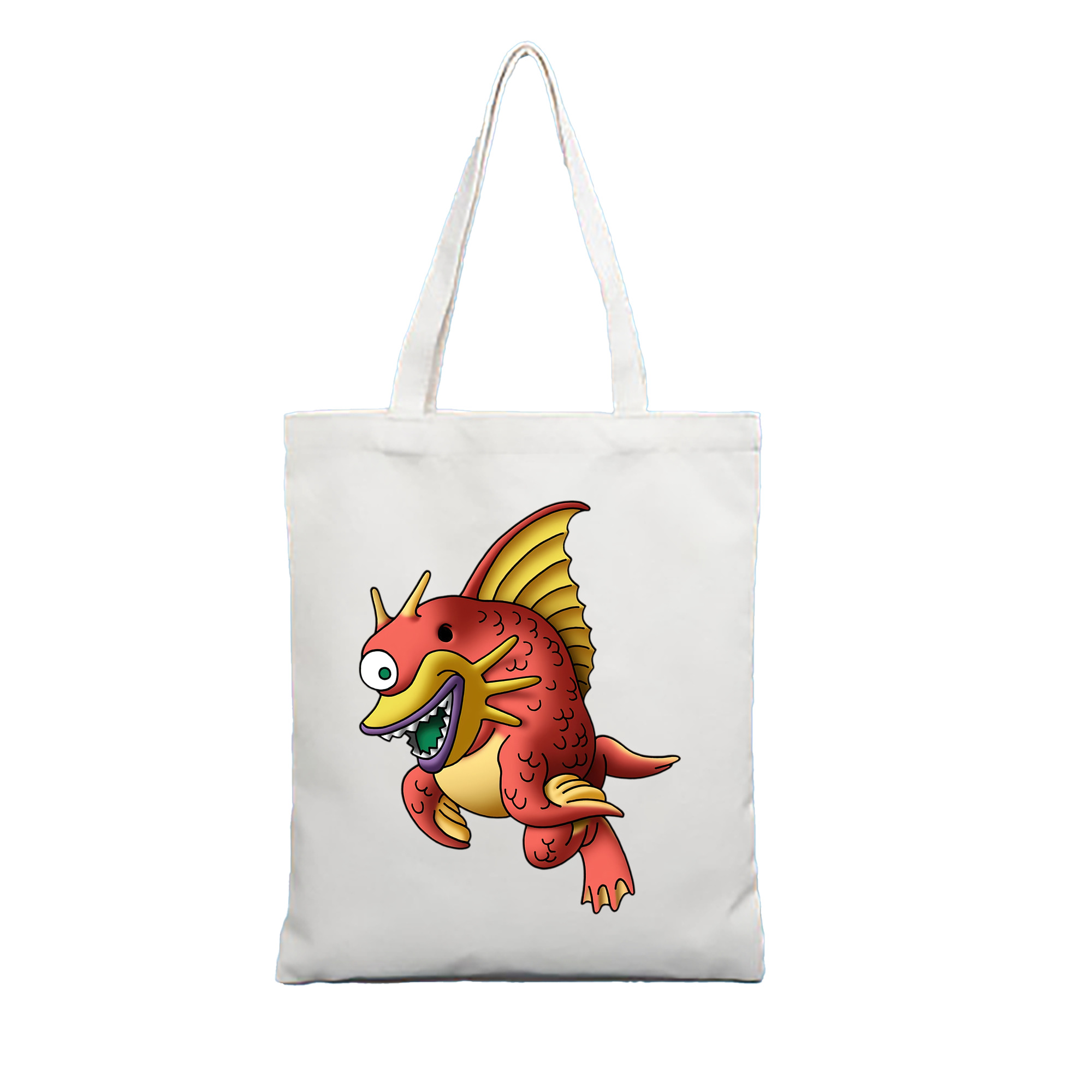 （画像用） ドラゴンクエスト Doragon Kuesuto Dragon Quest 縦型キャンバス生地手提げバッグ　トートバッグ