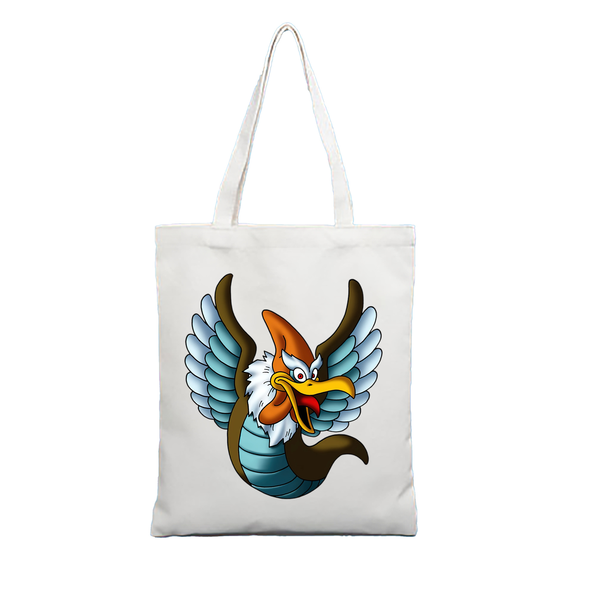 （画像用） ドラゴンクエスト Doragon Kuesuto Dragon Quest 縦型キャンバス生地手提げバッグ　トートバッグ