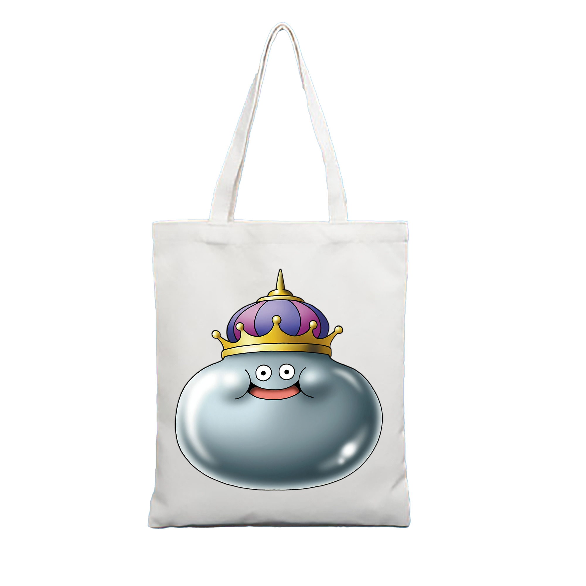 （画像用） ドラゴンクエスト Doragon Kuesuto Dragon Quest 縦型キャンバス生地手提げバッグ　トートバッグ