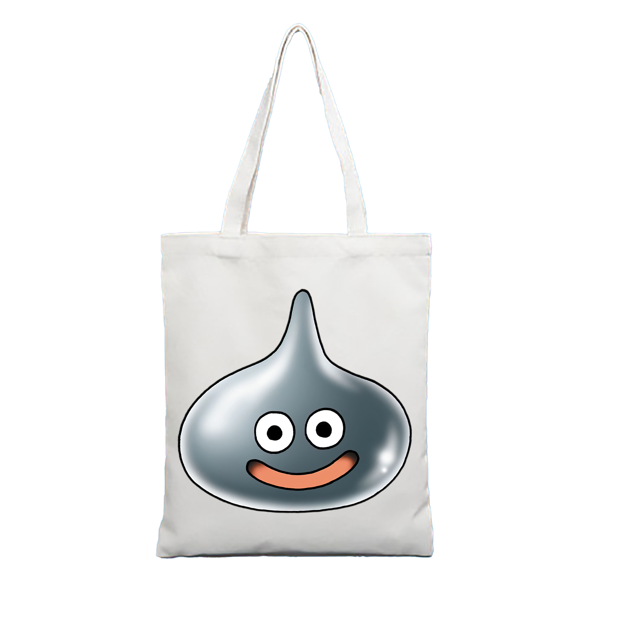 （画像用） ドラゴンクエスト Doragon Kuesuto Dragon Quest 縦型キャンバス生地手提げバッグ　トートバッグ
