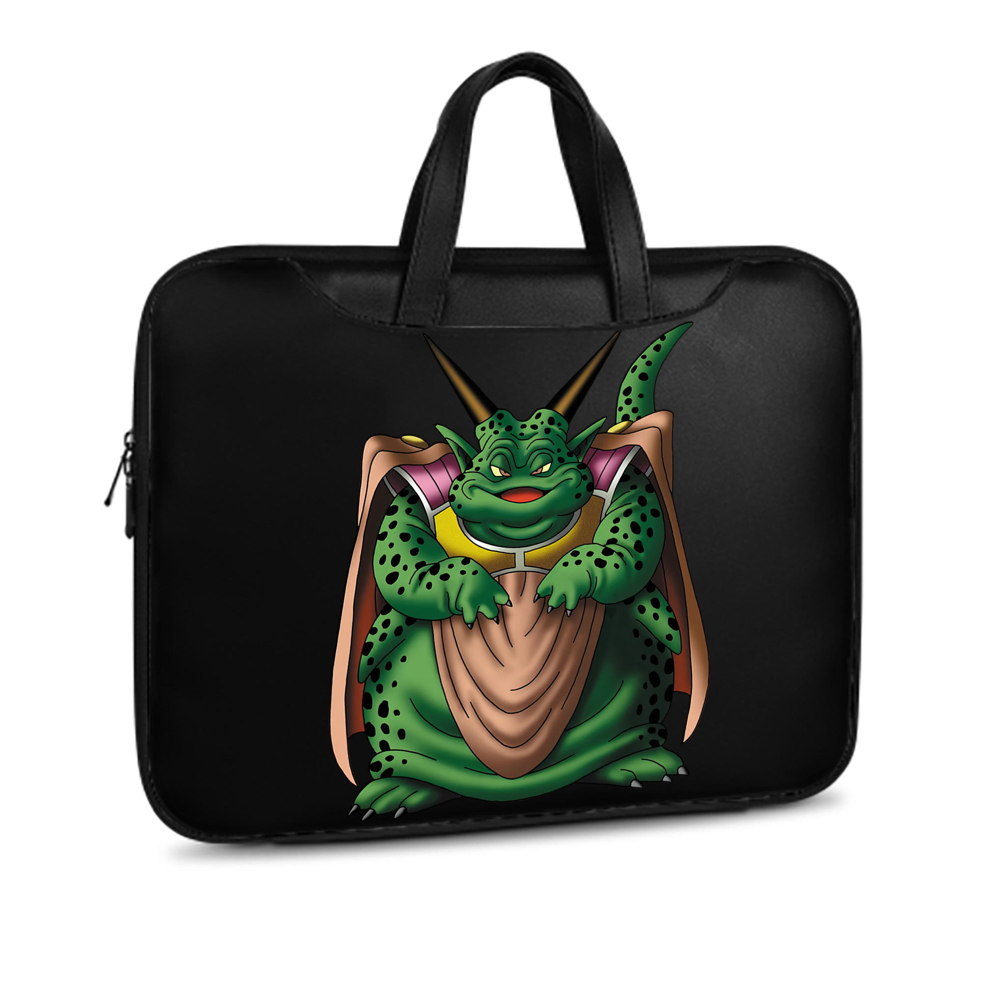 （画像用） ドラゴンクエスト Doragon Kuesuto Dragon Quest レザーラップトップバッグ　ノートパソコンケース