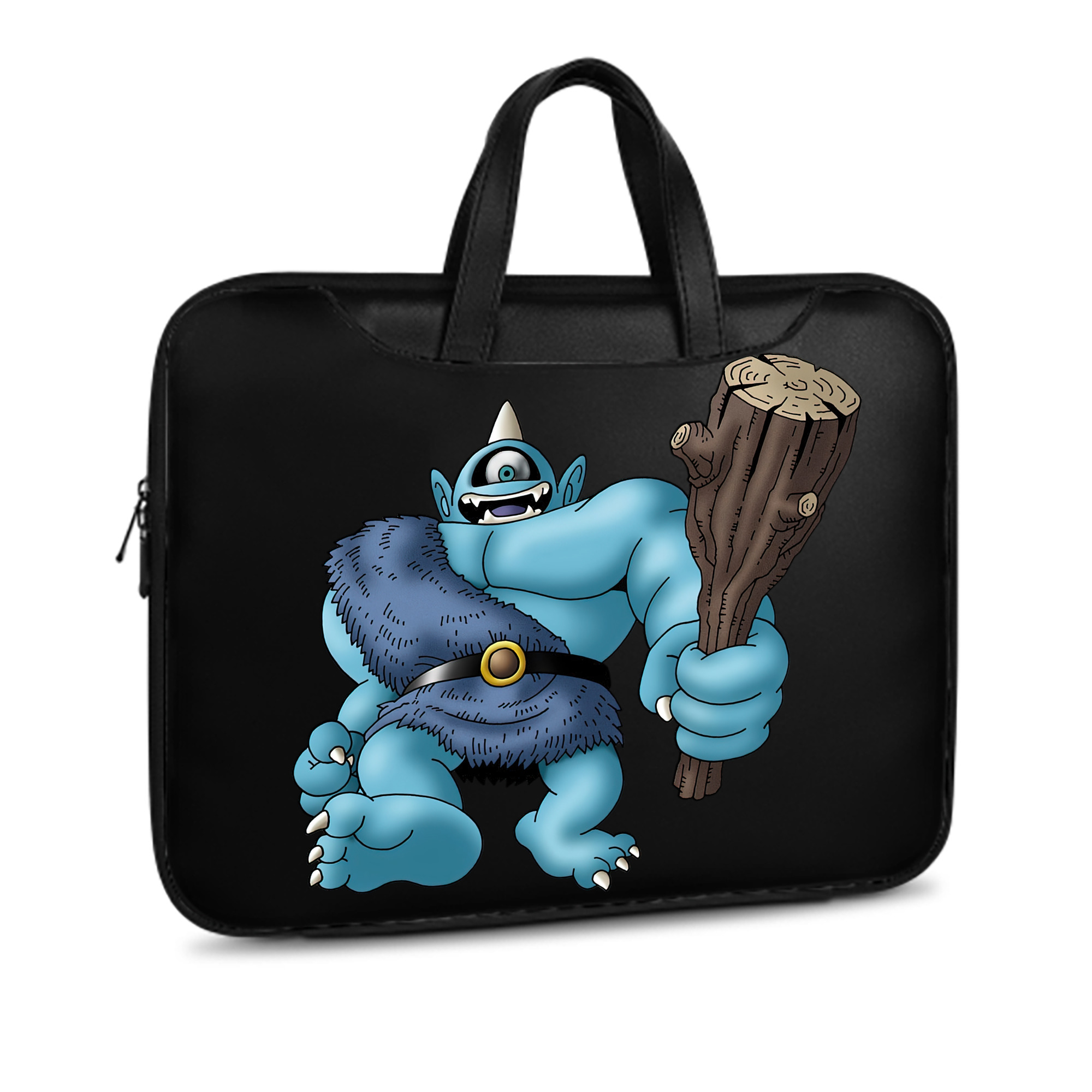 （画像用） ドラゴンクエスト Doragon Kuesuto Dragon Quest レザーラップトップバッグ　ノートパソコンケース