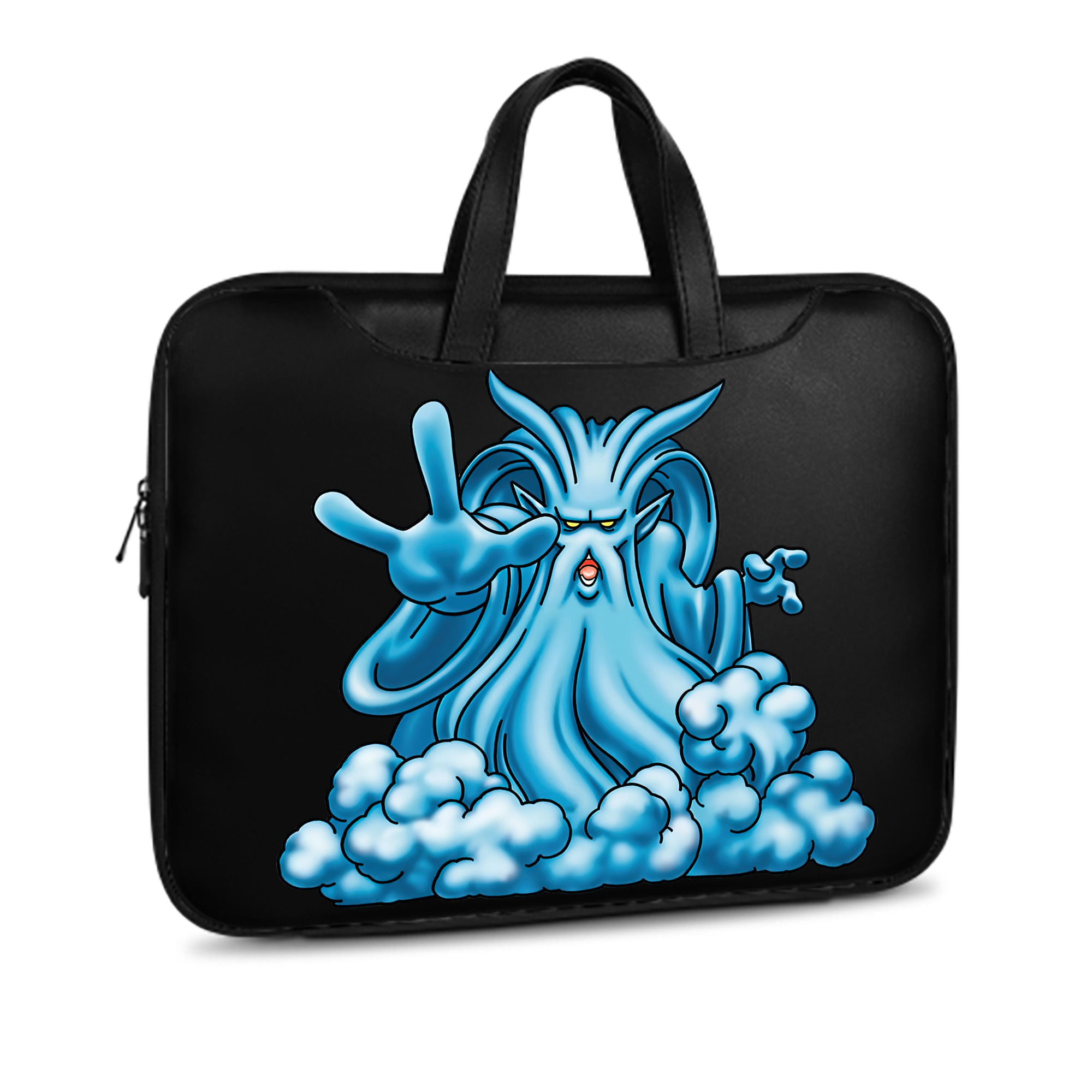 （画像用） ドラゴンクエスト Doragon Kuesuto Dragon Quest レザーラップトップバッグ　ノートパソコンケース