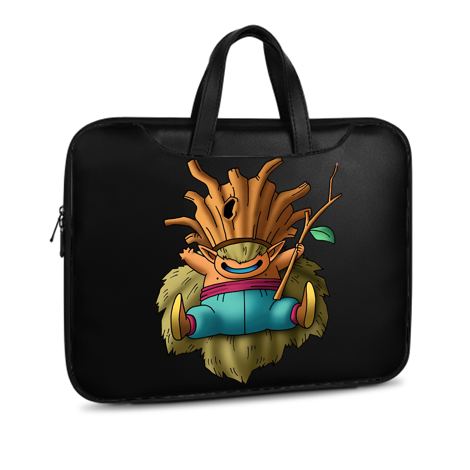 （画像用） ドラゴンクエスト Doragon Kuesuto Dragon Quest レザーラップトップバッグ　ノートパソコンケース