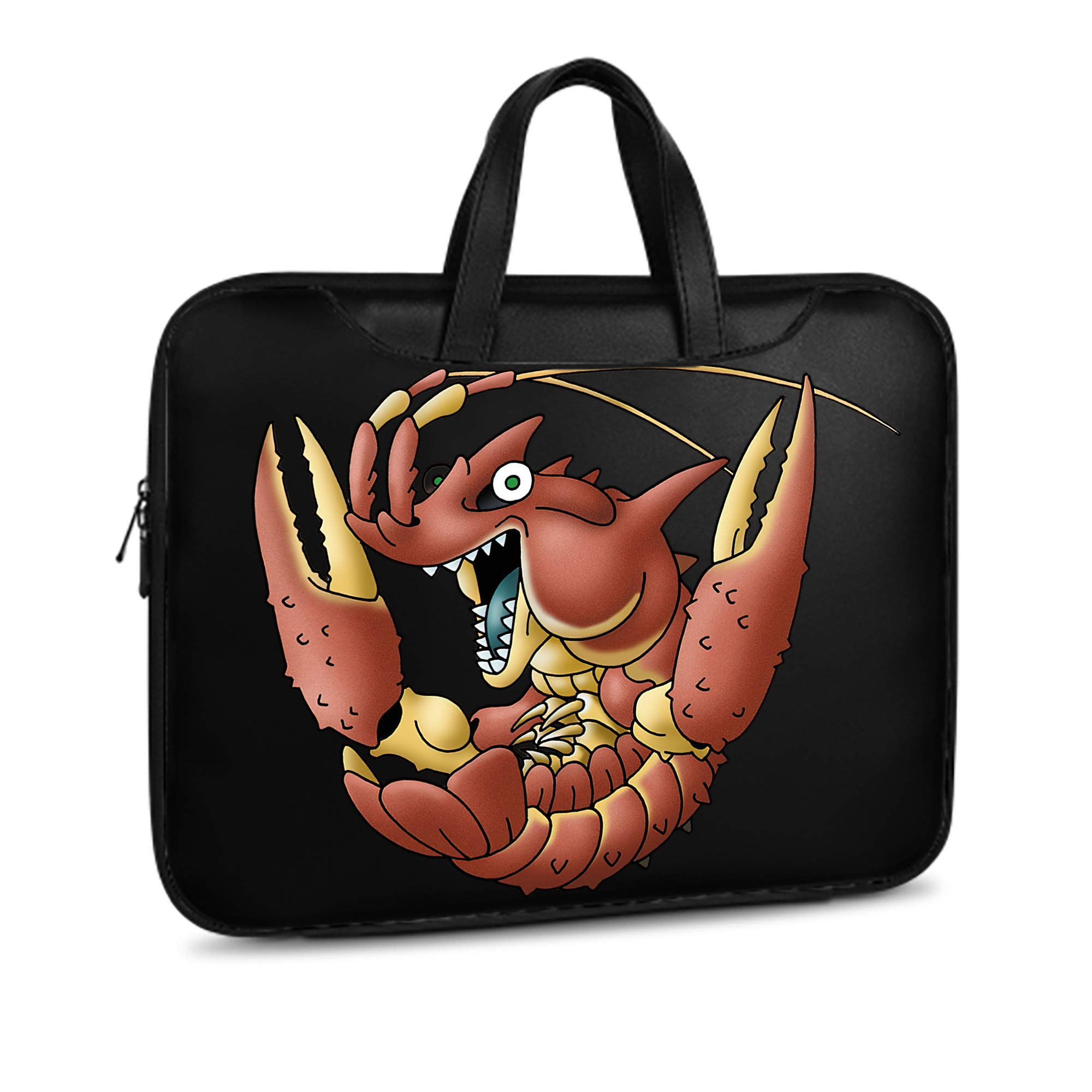 （画像用） ドラゴンクエスト Doragon Kuesuto Dragon Quest レザーラップトップバッグ　ノートパソコンケース