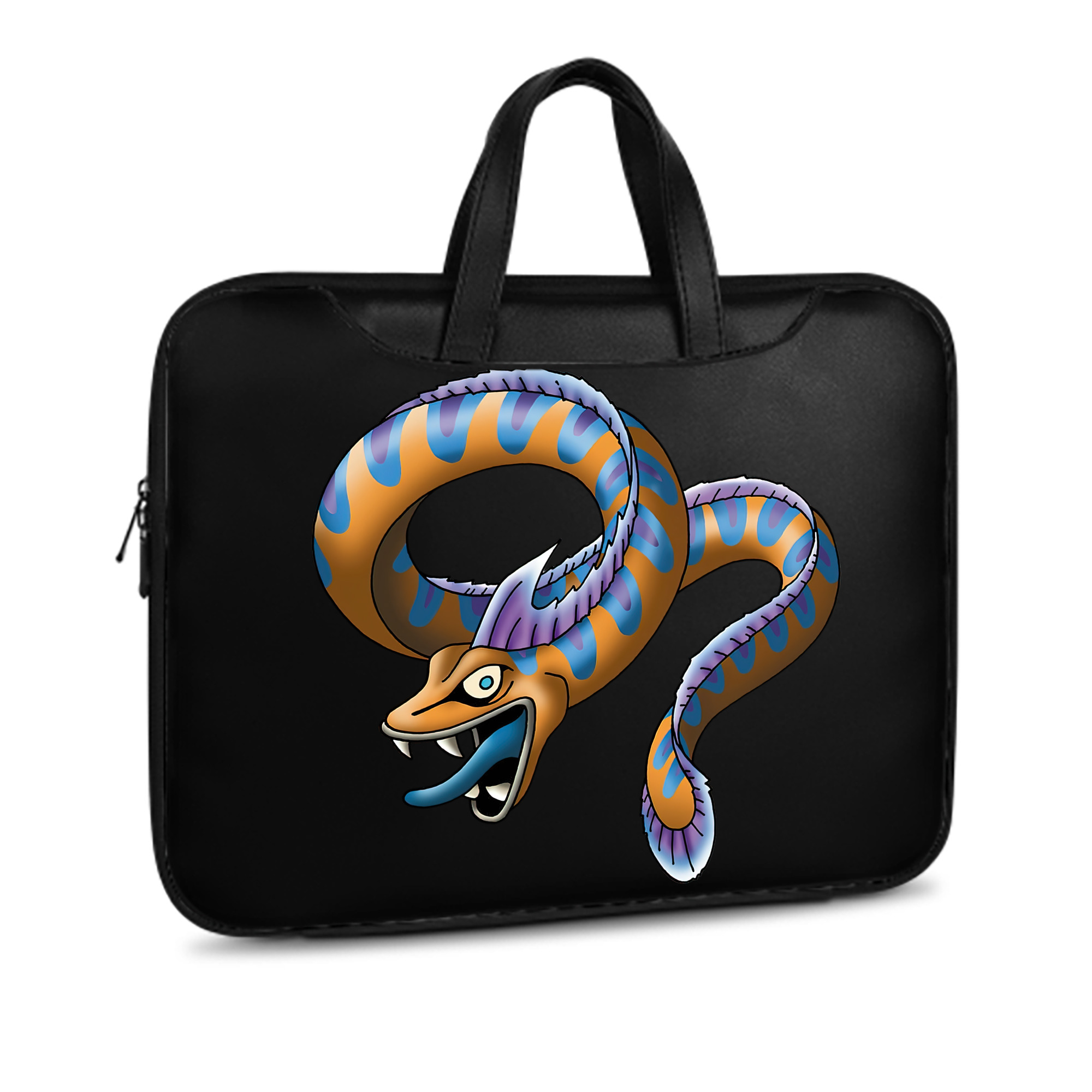 （画像用） ドラゴンクエスト Doragon Kuesuto Dragon Quest レザーラップトップバッグ　ノートパソコンケース