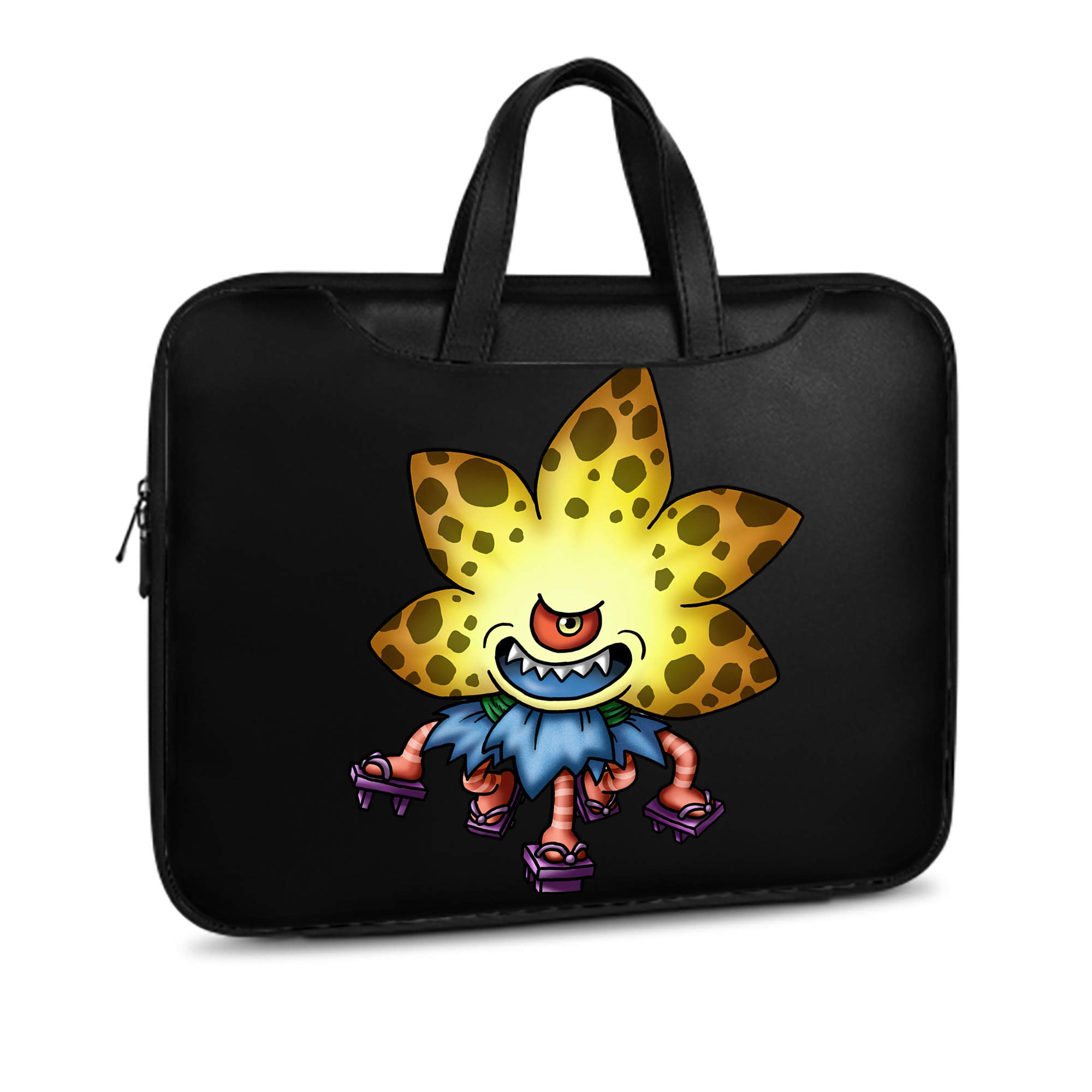 （画像用） ドラゴンクエスト Doragon Kuesuto Dragon Quest レザーラップトップバッグ　ノートパソコンケース