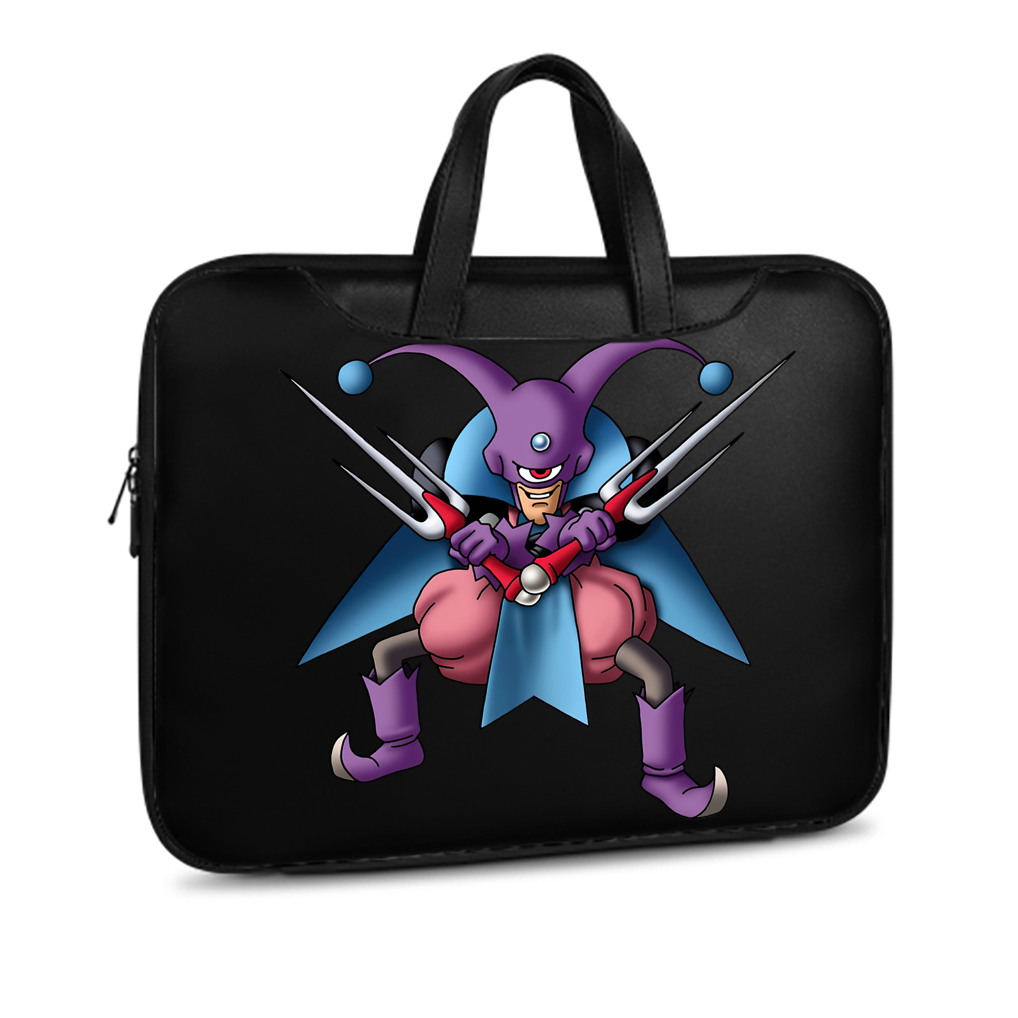 （画像用） ドラゴンクエスト Doragon Kuesuto Dragon Quest レザーラップトップバッグ　ノートパソコンケース