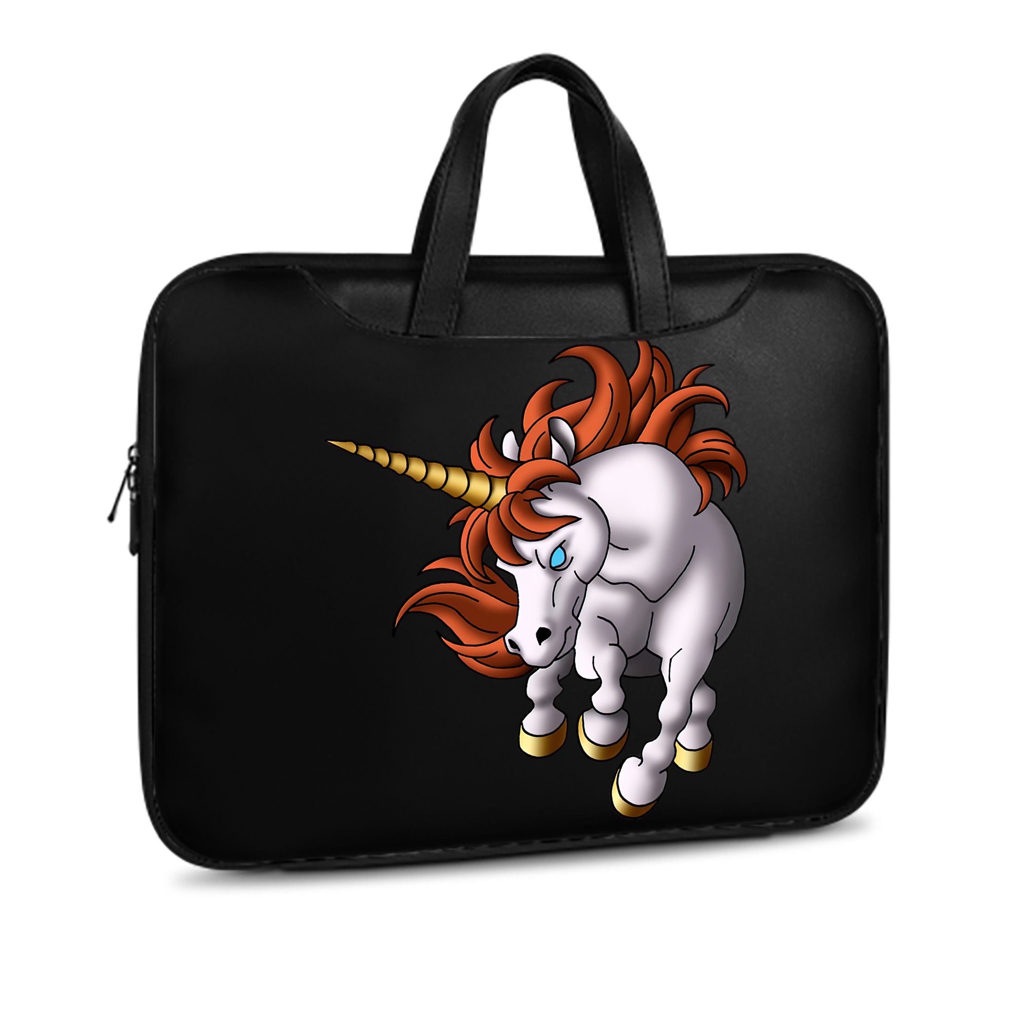 （画像用） ドラゴンクエスト Doragon Kuesuto Dragon Quest レザーラップトップバッグ　ノートパソコンケース
