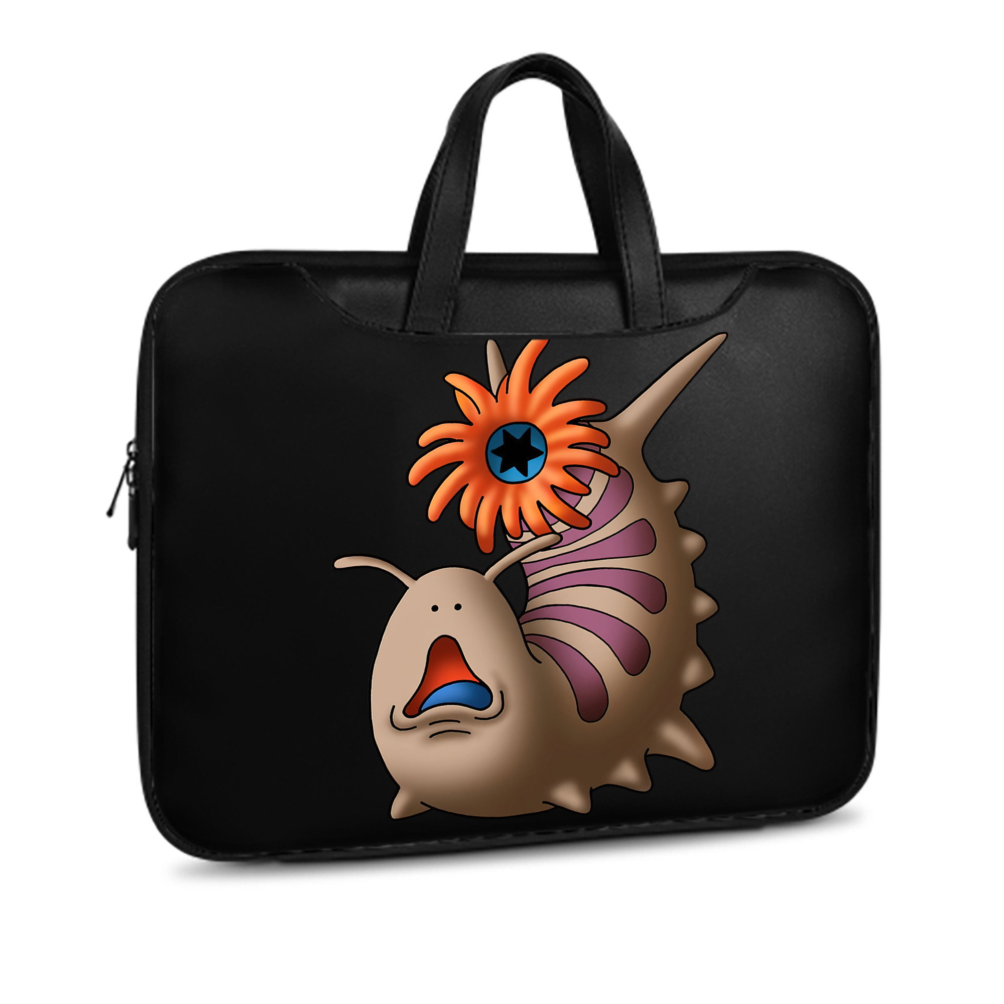 （画像用） ドラゴンクエスト Doragon Kuesuto Dragon Quest レザーラップトップバッグ　ノートパソコンケース