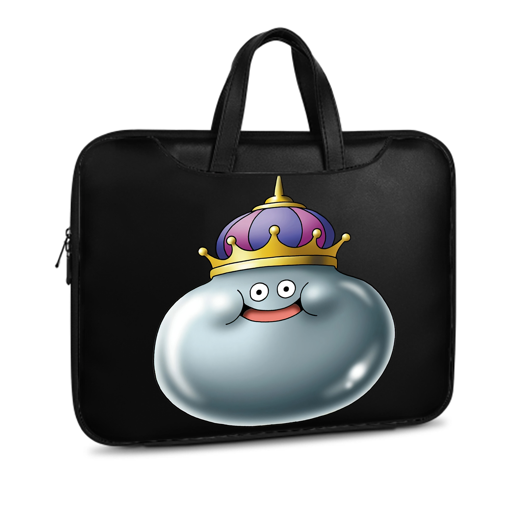 （画像用） ドラゴンクエスト Doragon Kuesuto Dragon Quest レザーラップトップバッグ　ノートパソコンケース