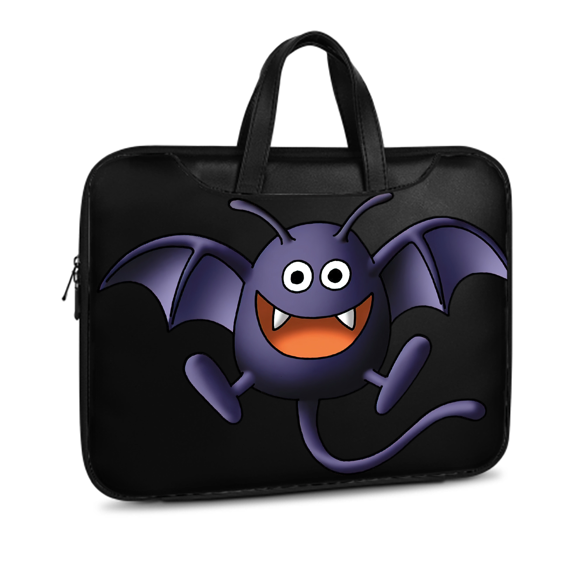（画像用） ドラゴンクエスト Doragon Kuesuto Dragon Quest レザーラップトップバッグ　ノートパソコンケース