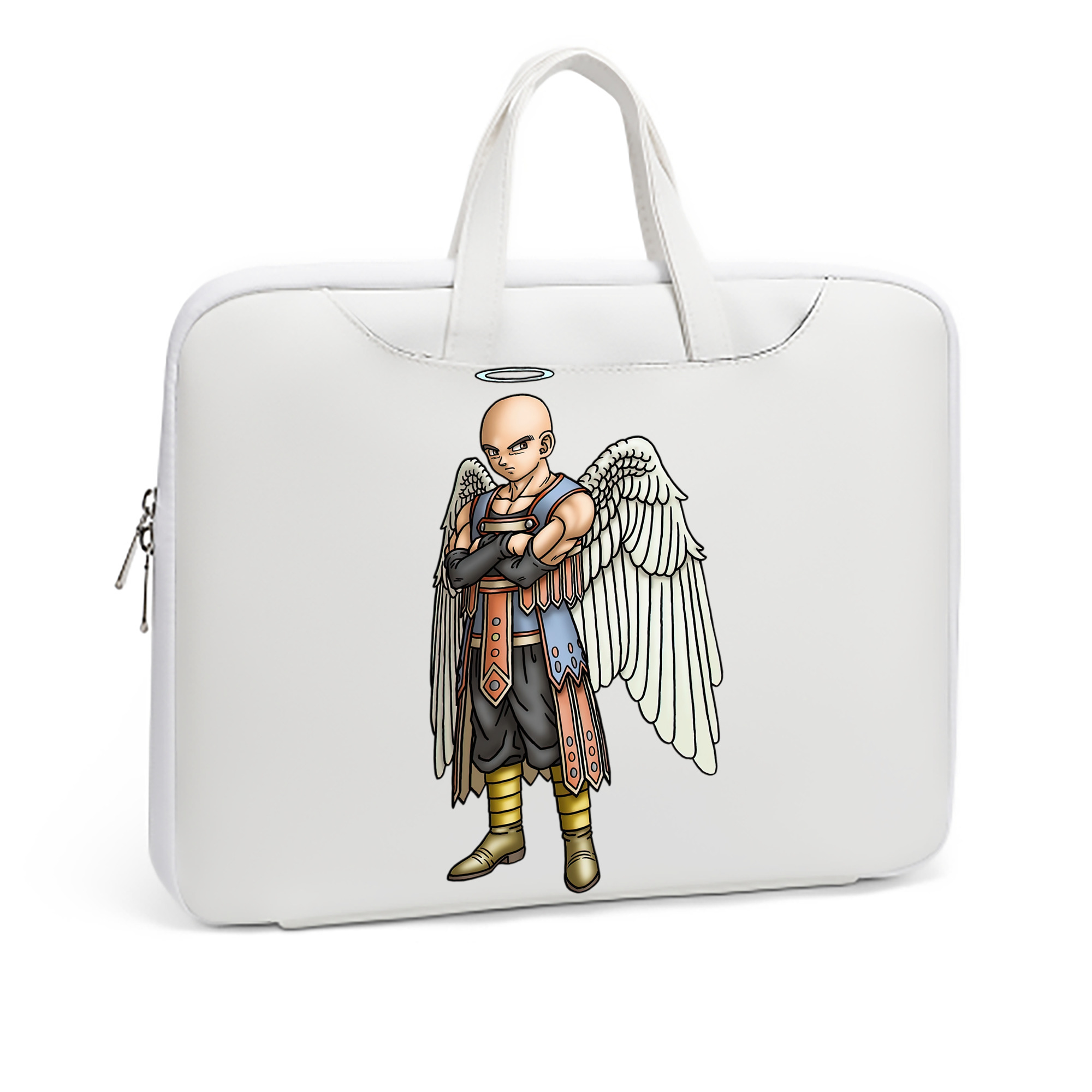 （画像用） ドラゴンクエスト Doragon Kuesuto Dragon Quest レザーラップトップバッグ　ノートパソコンケース
