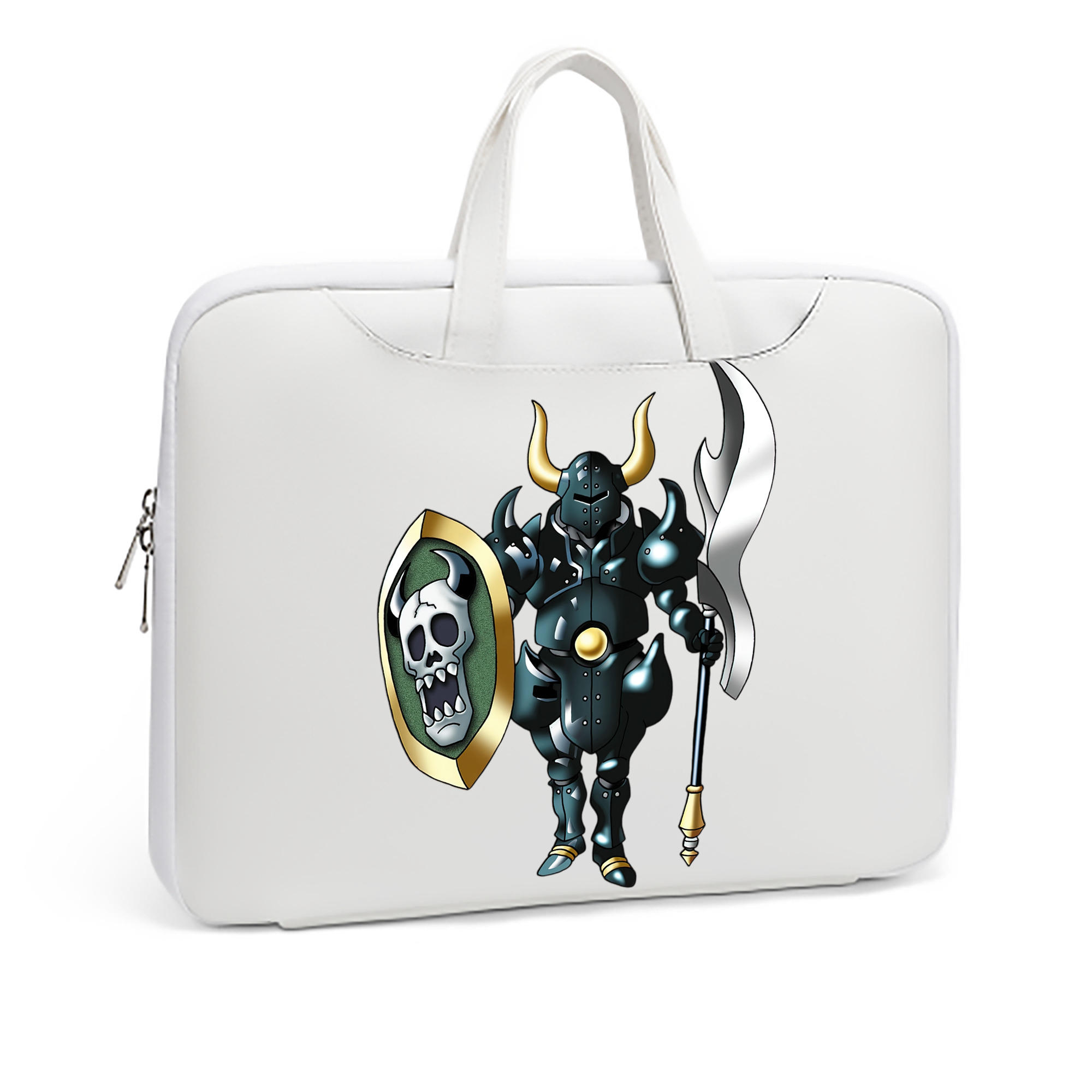 （画像用） ドラゴンクエスト Doragon Kuesuto Dragon Quest レザーラップトップバッグ　ノートパソコンケース