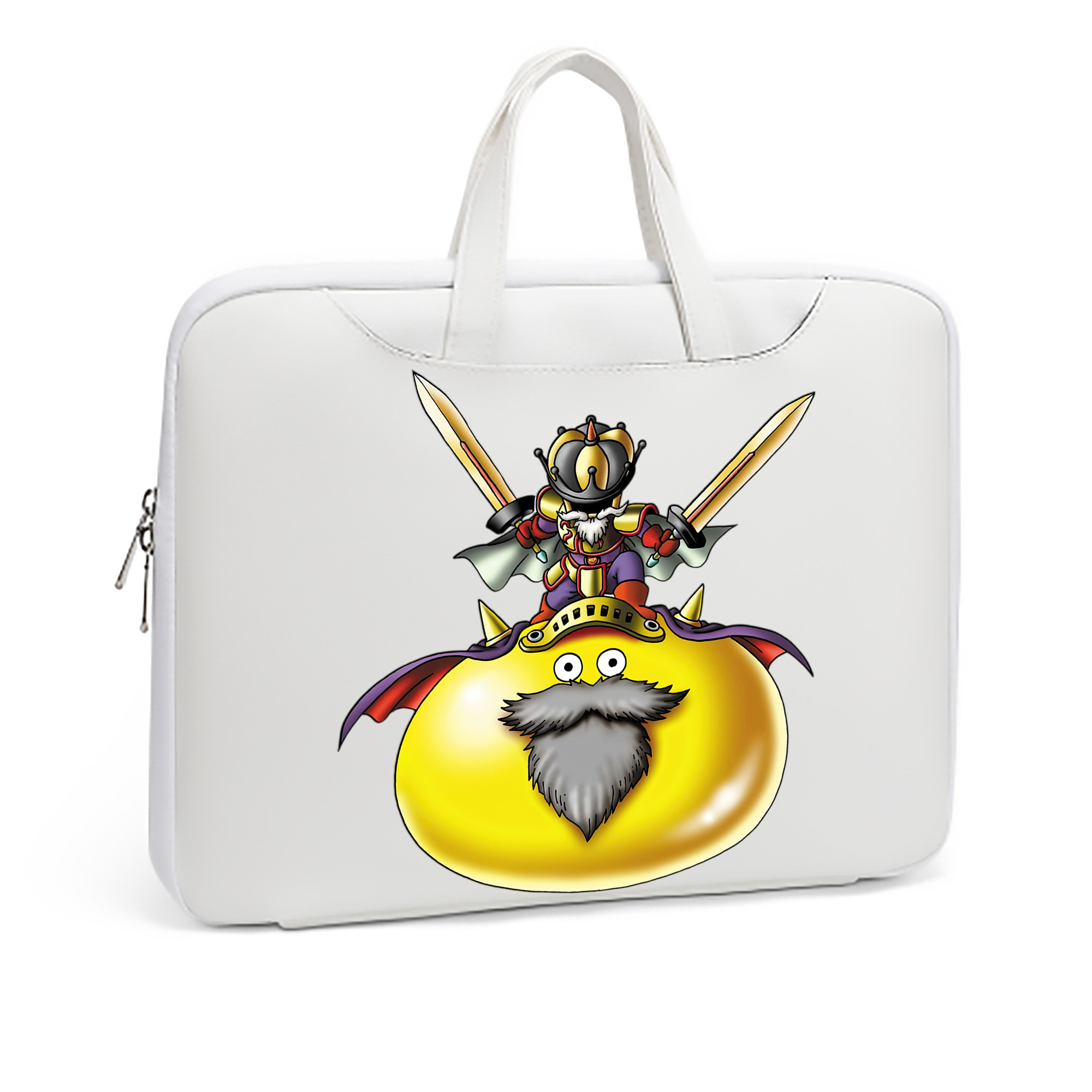 （画像用） ドラゴンクエスト Doragon Kuesuto Dragon Quest レザーラップトップバッグ　ノートパソコンケース