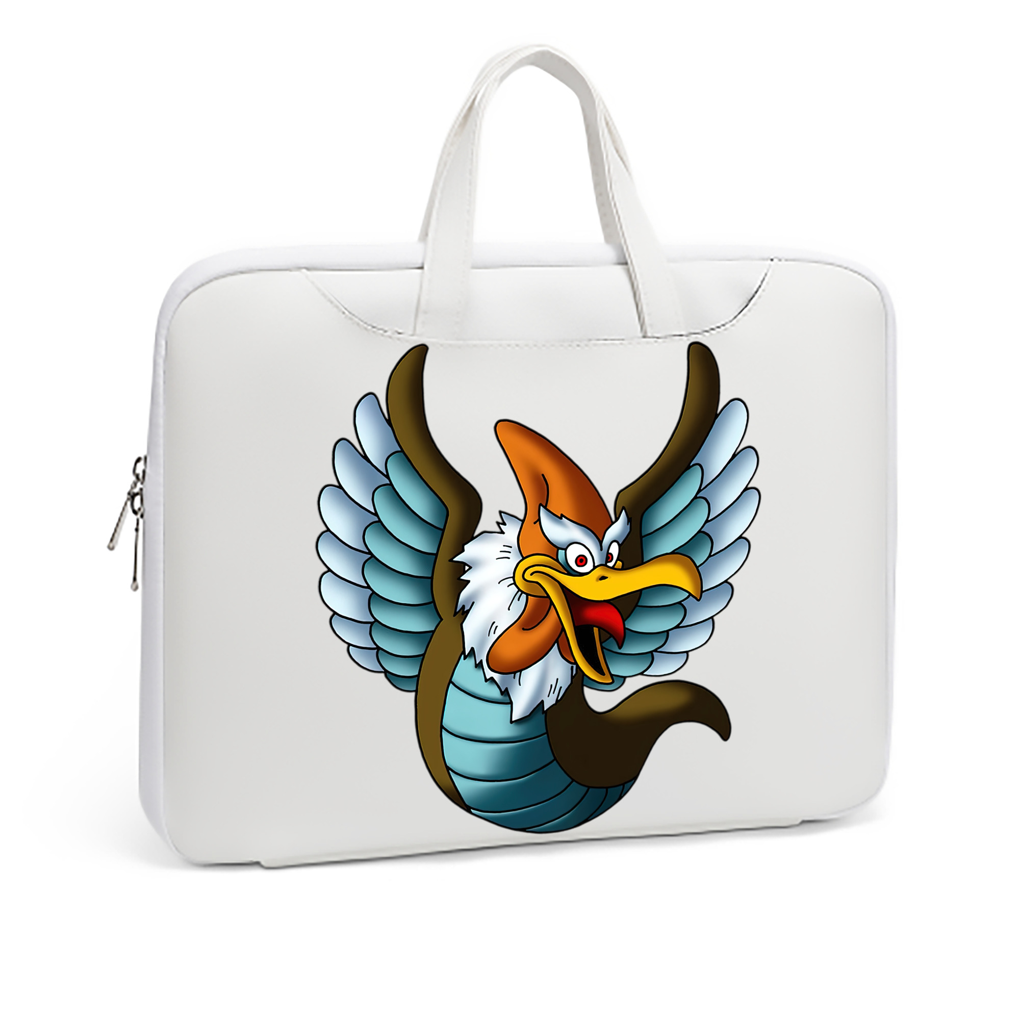 （画像用） ドラゴンクエスト Doragon Kuesuto Dragon Quest レザーラップトップバッグ　ノートパソコンケース