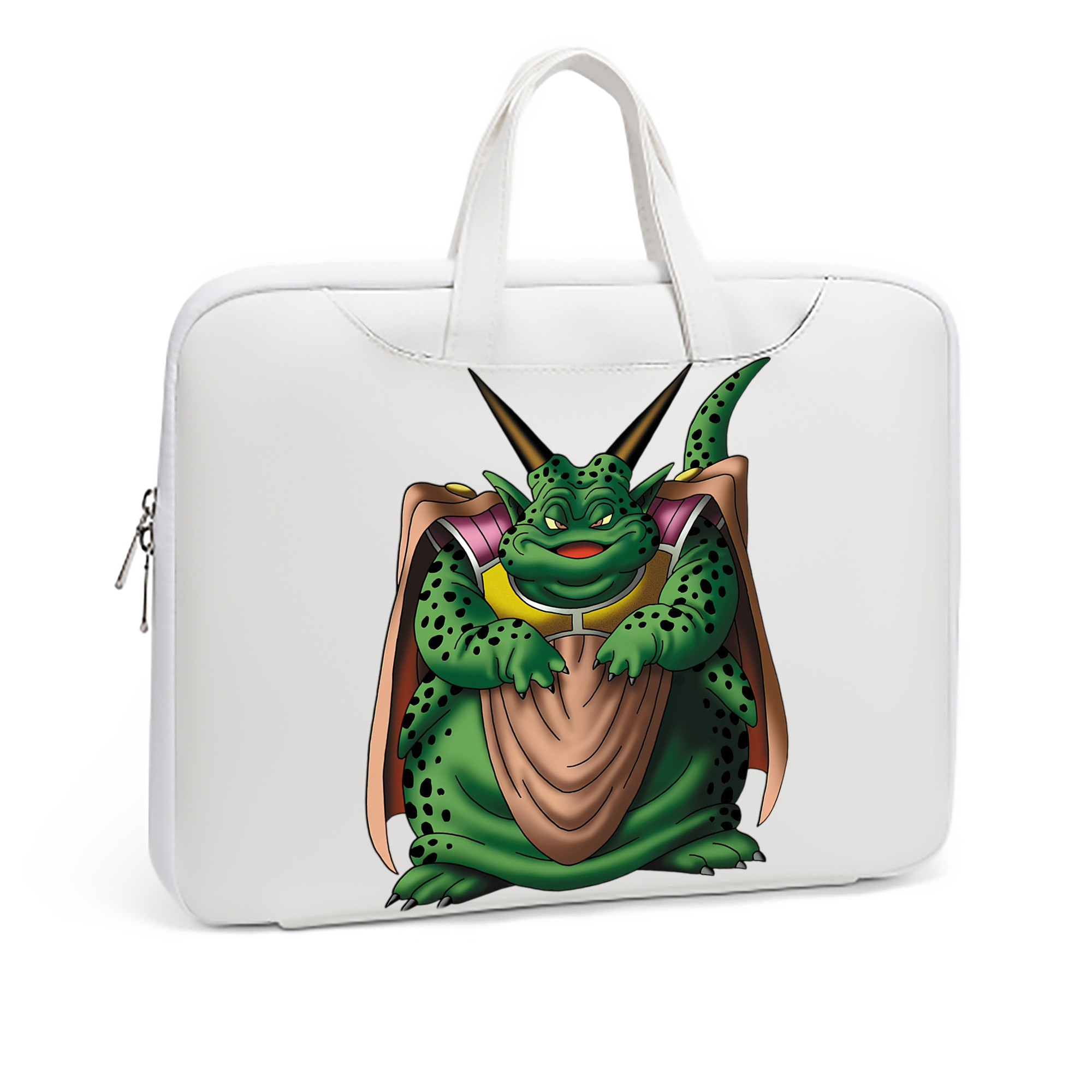 （画像用） ドラゴンクエスト Doragon Kuesuto Dragon Quest レザーラップトップバッグ　ノートパソコンケース
