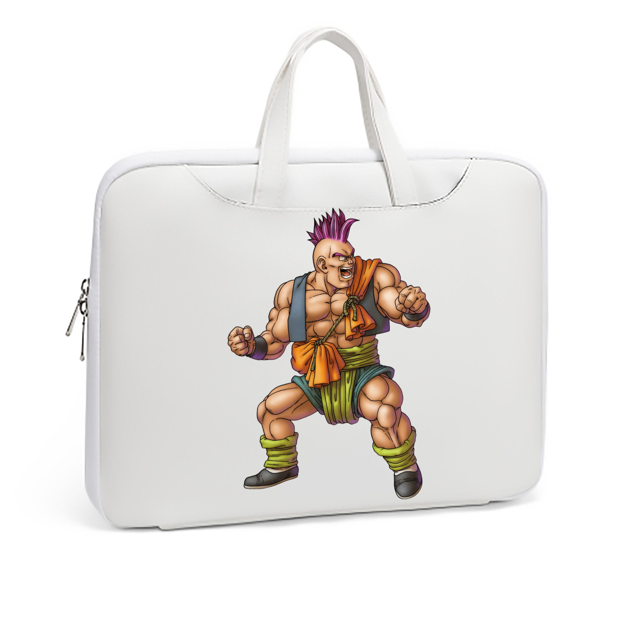 （画像用） ドラゴンクエスト Doragon Kuesuto Dragon Quest レザーラップトップバッグ　ノートパソコンケース