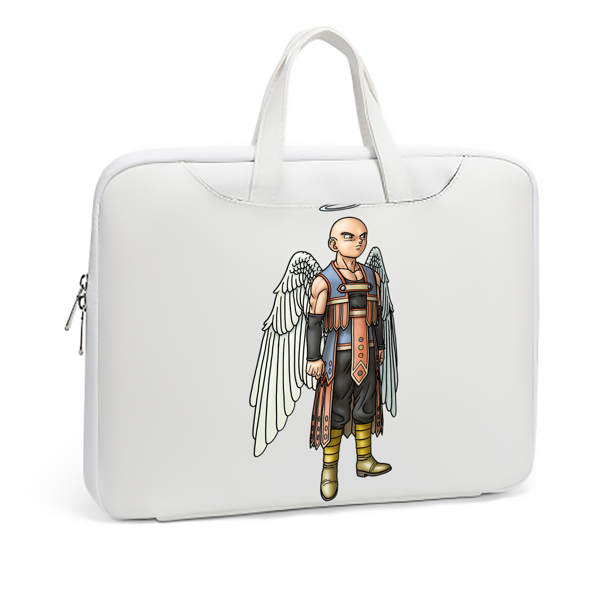 （画像用） ドラゴンクエスト Doragon Kuesuto Dragon Quest レザーラップトップバッグ　ノートパソコンケース
