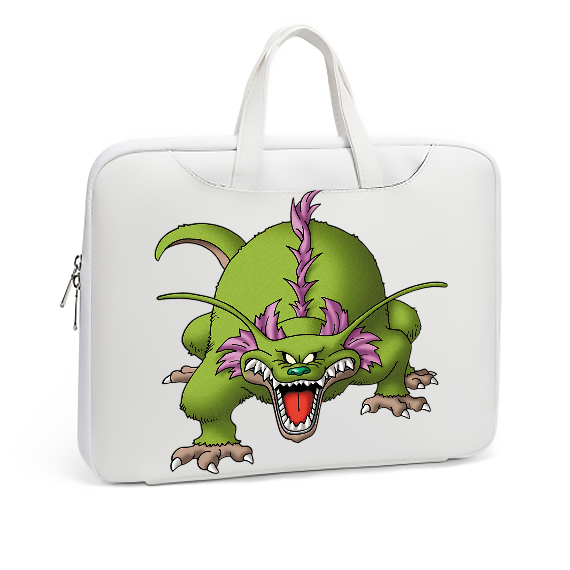 （画像用） ドラゴンクエスト Doragon Kuesuto Dragon Quest レザーラップトップバッグ　ノートパソコンケース