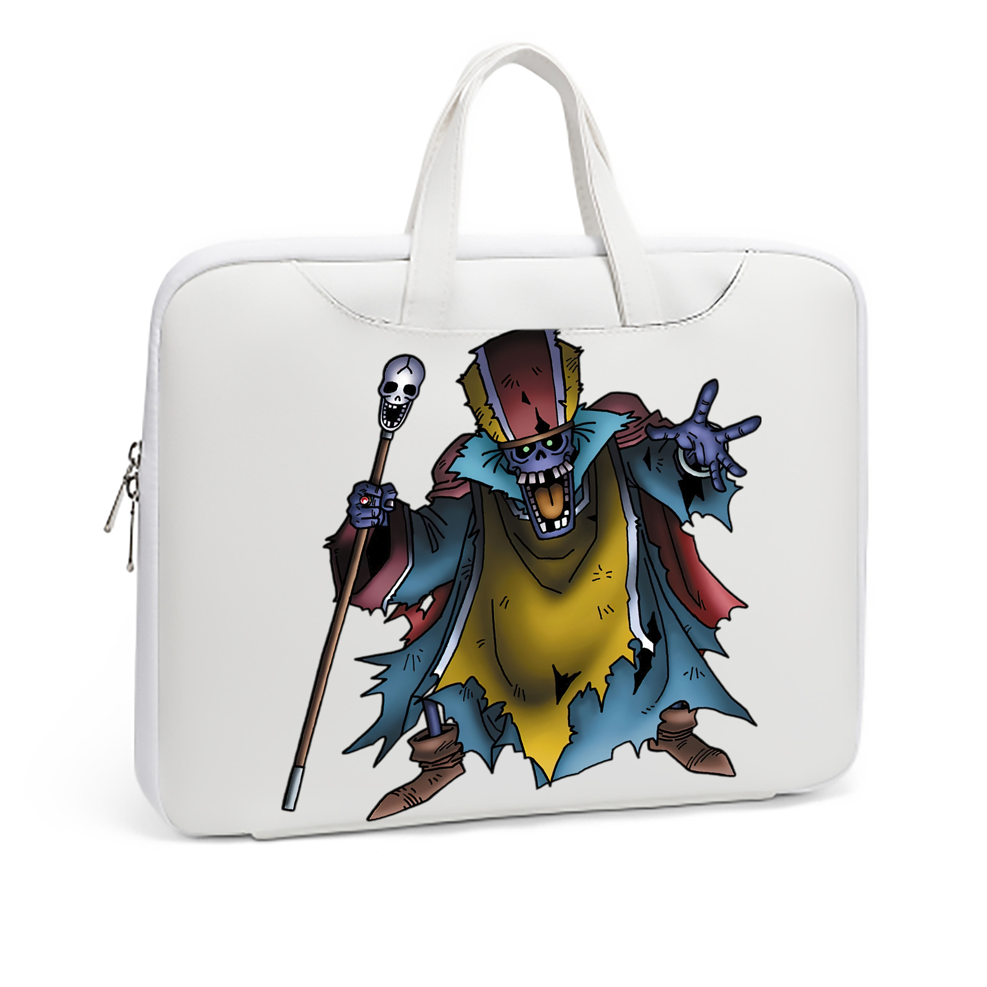 （画像用） ドラゴンクエスト Doragon Kuesuto Dragon Quest レザーラップトップバッグ　ノートパソコンケース