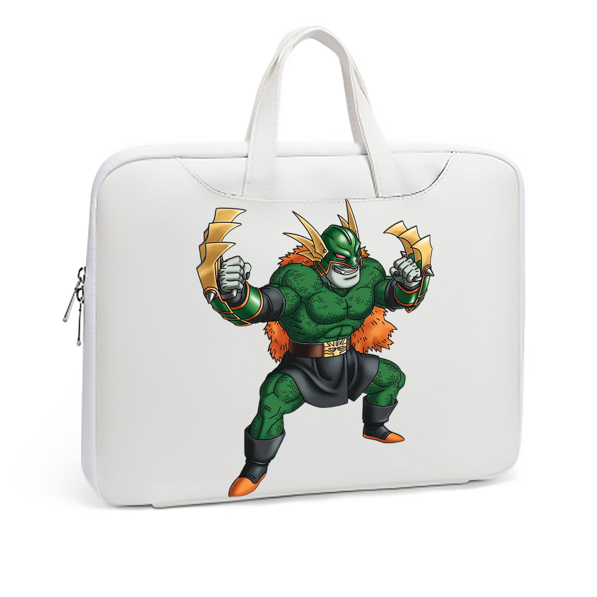 （画像用） ドラゴンクエスト Doragon Kuesuto Dragon Quest レザーラップトップバッグ　ノートパソコンケース