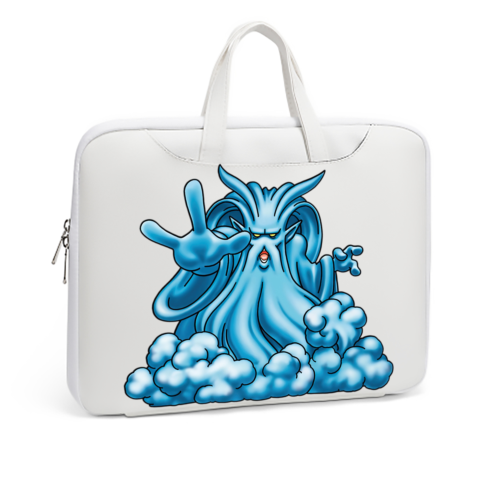 （画像用） ドラゴンクエスト Doragon Kuesuto Dragon Quest レザーラップトップバッグ　ノートパソコンケース