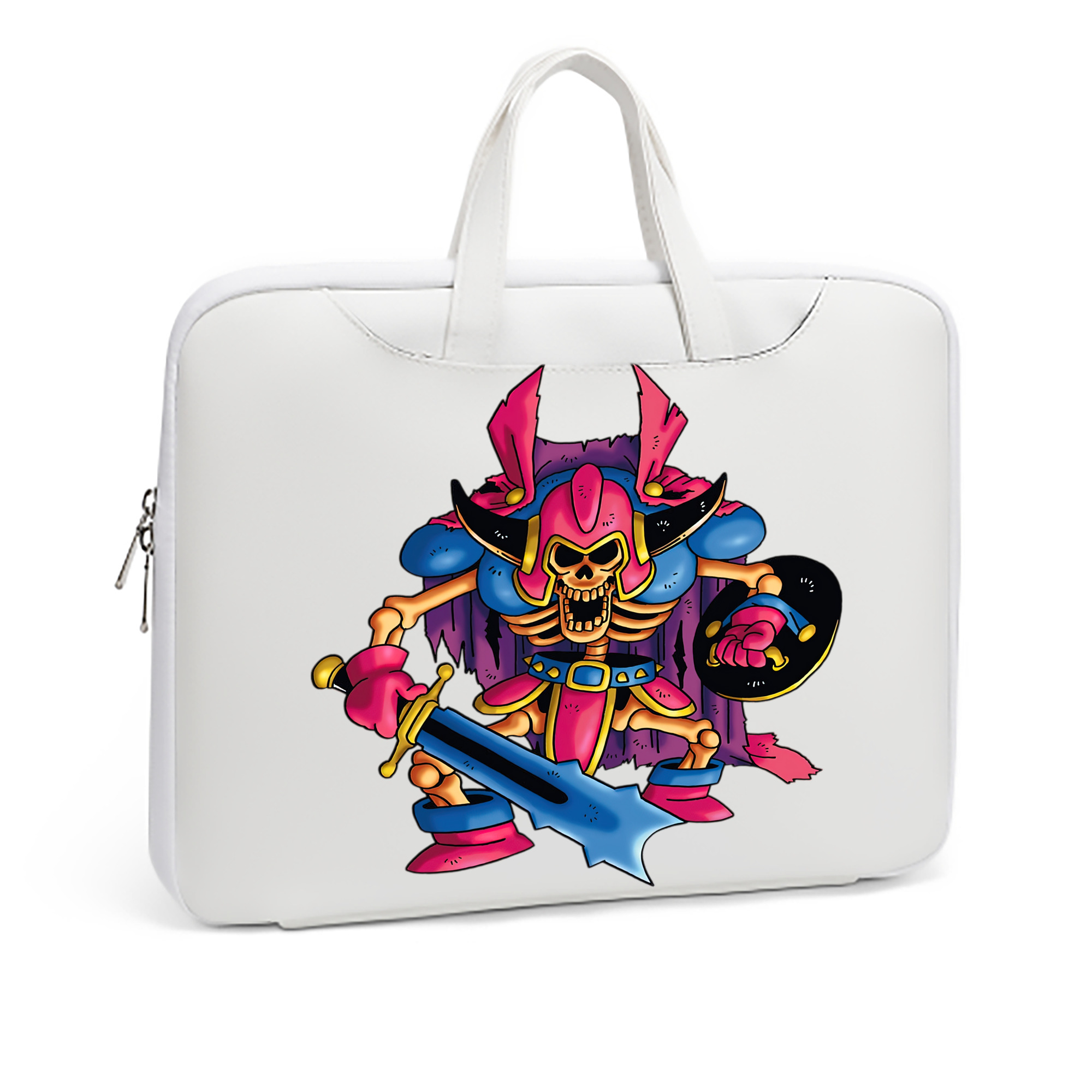 （画像用） ドラゴンクエスト Doragon Kuesuto Dragon Quest レザーラップトップバッグ　ノートパソコンケース