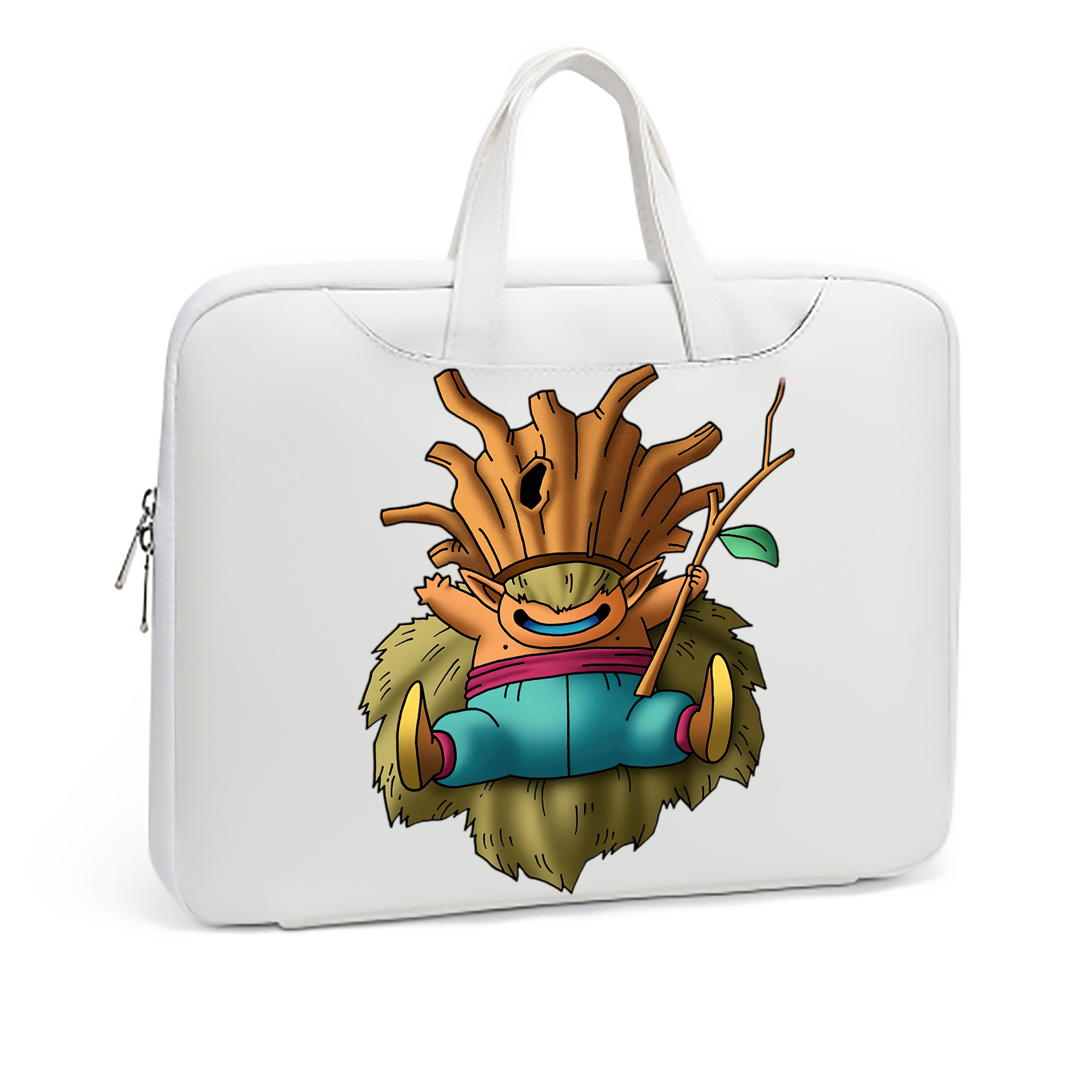 （画像用） ドラゴンクエスト Doragon Kuesuto Dragon Quest レザーラップトップバッグ　ノートパソコンケース