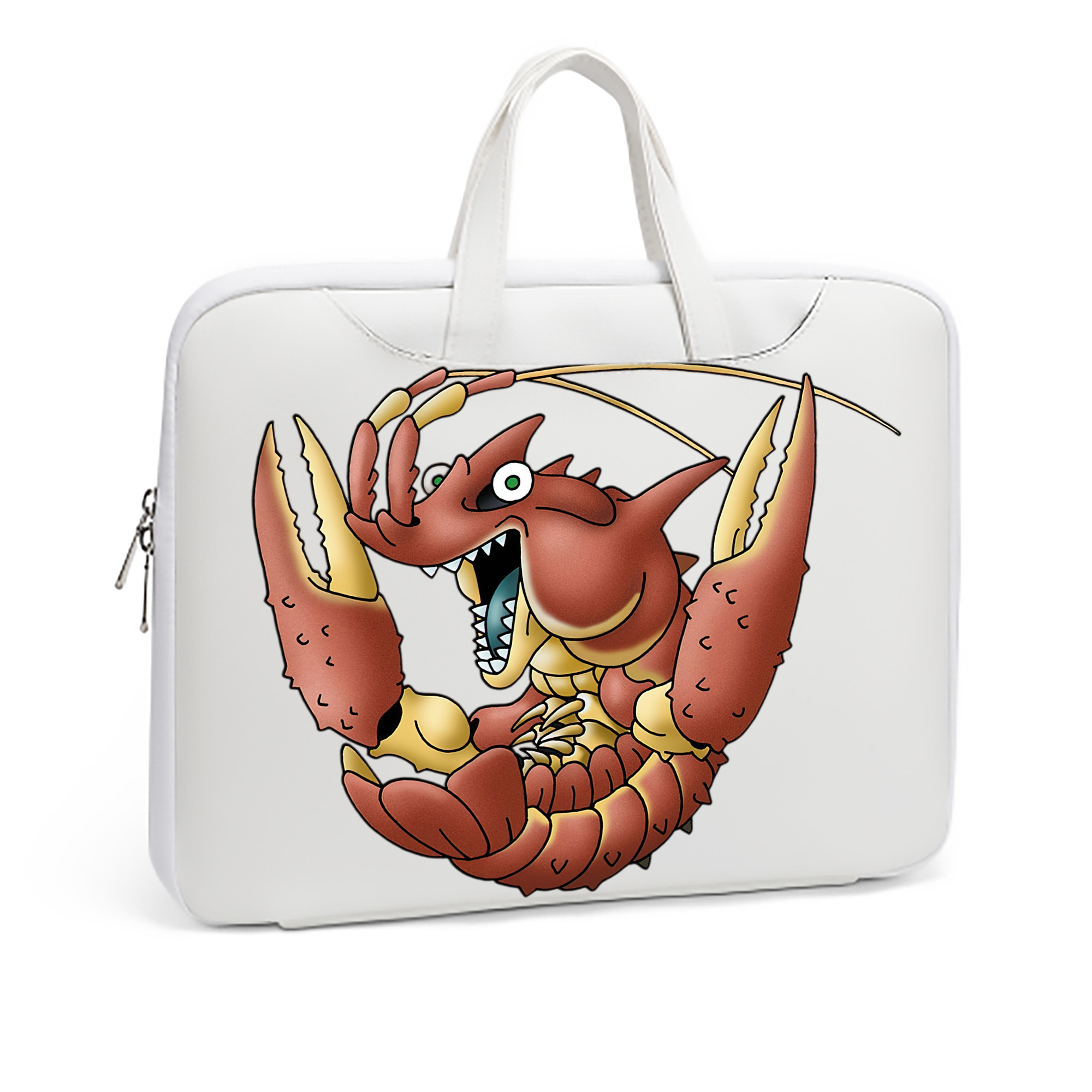 （画像用） ドラゴンクエスト Doragon Kuesuto Dragon Quest レザーラップトップバッグ　ノートパソコンケース