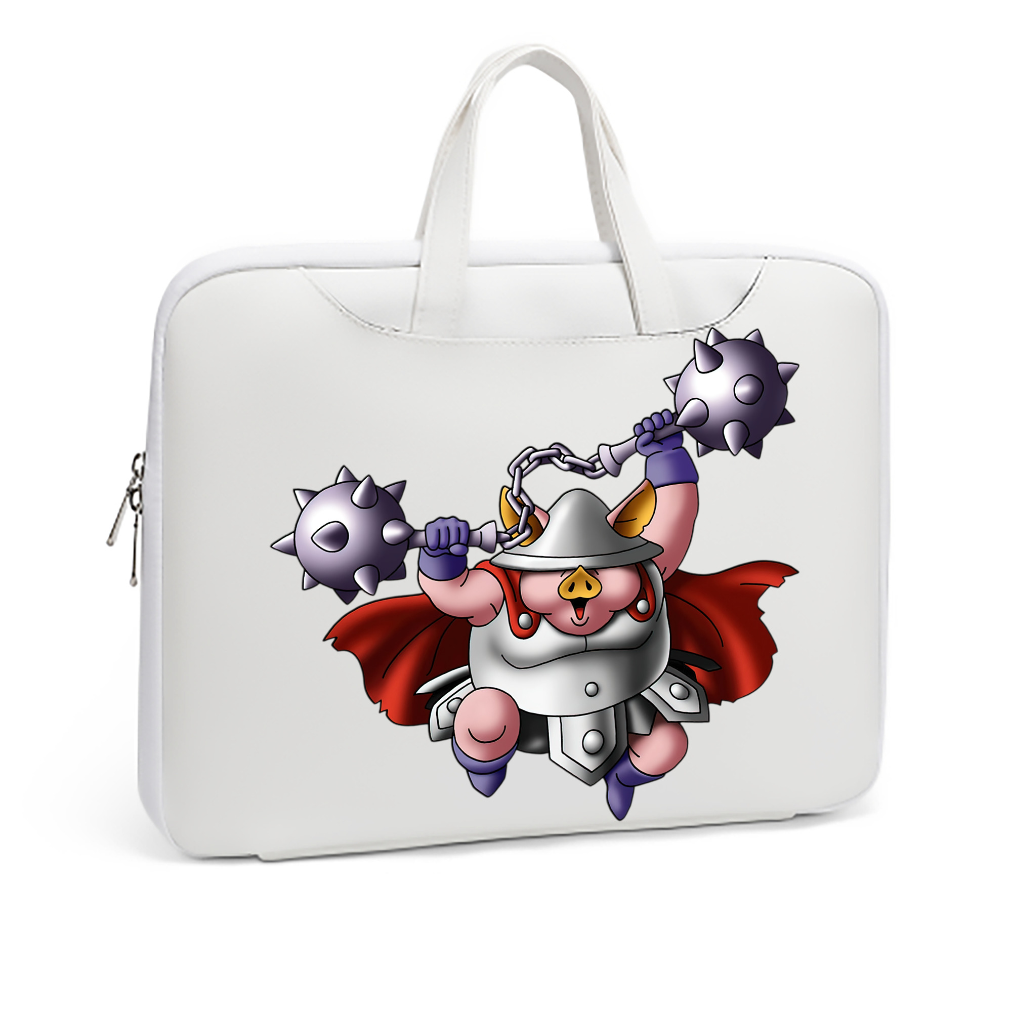 （画像用） ドラゴンクエスト Doragon Kuesuto Dragon Quest レザーラップトップバッグ　ノートパソコンケース