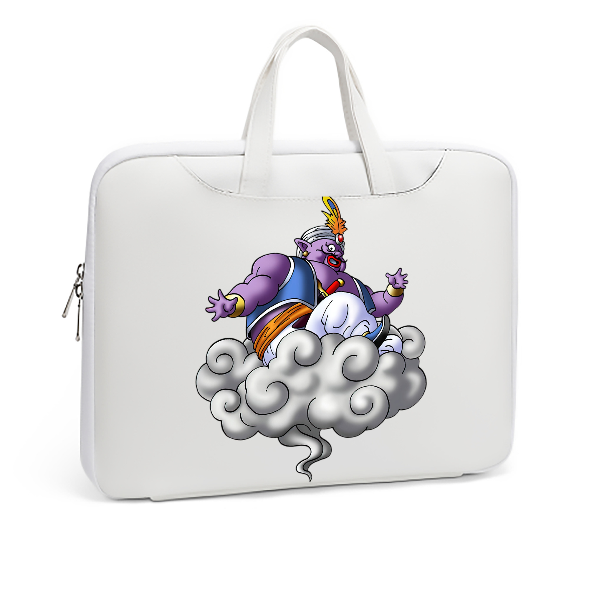 （画像用） ドラゴンクエスト Doragon Kuesuto Dragon Quest レザーラップトップバッグ　ノートパソコンケース